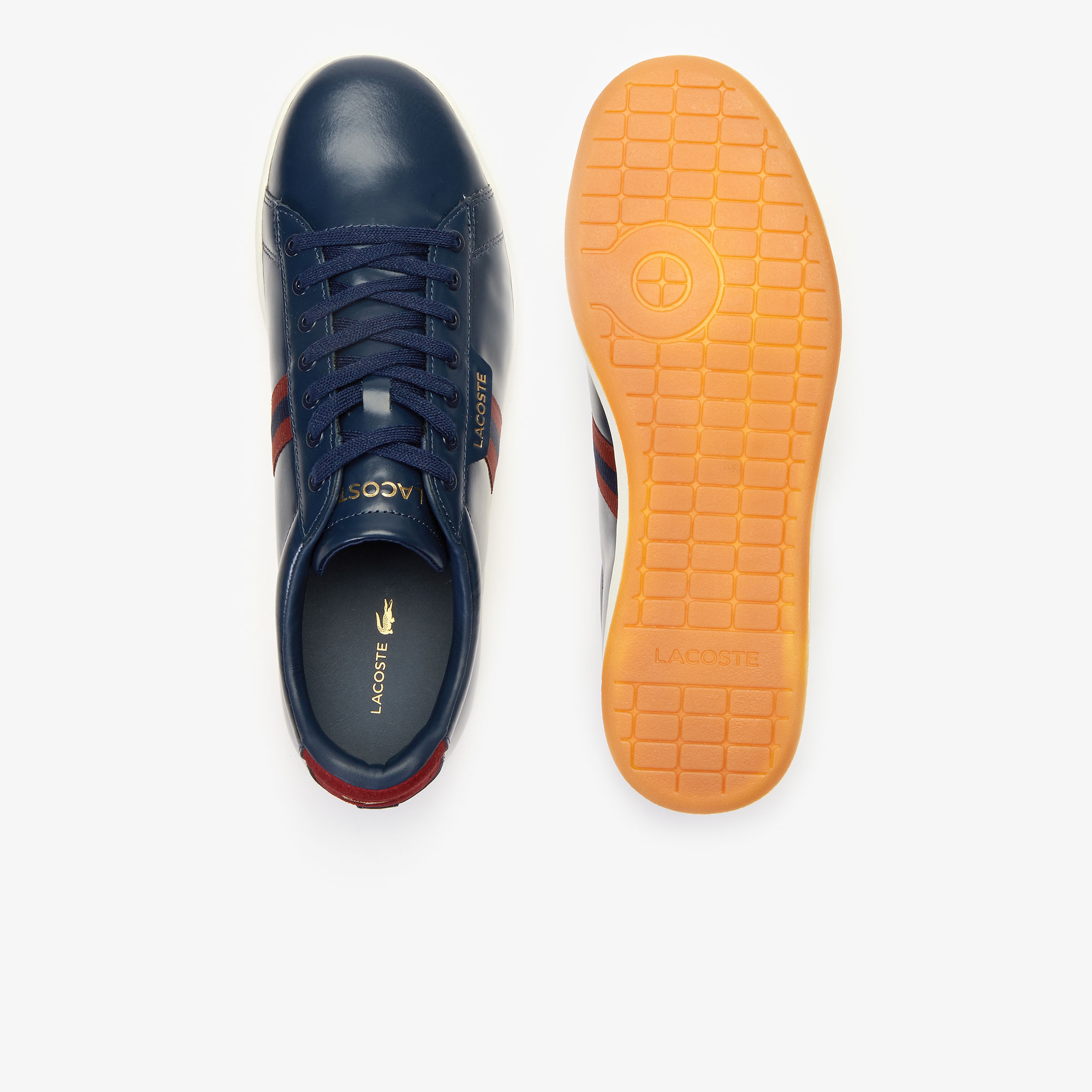 Lacoste Carnaby Evo Erkek Lacivert Spor Ayakkabı