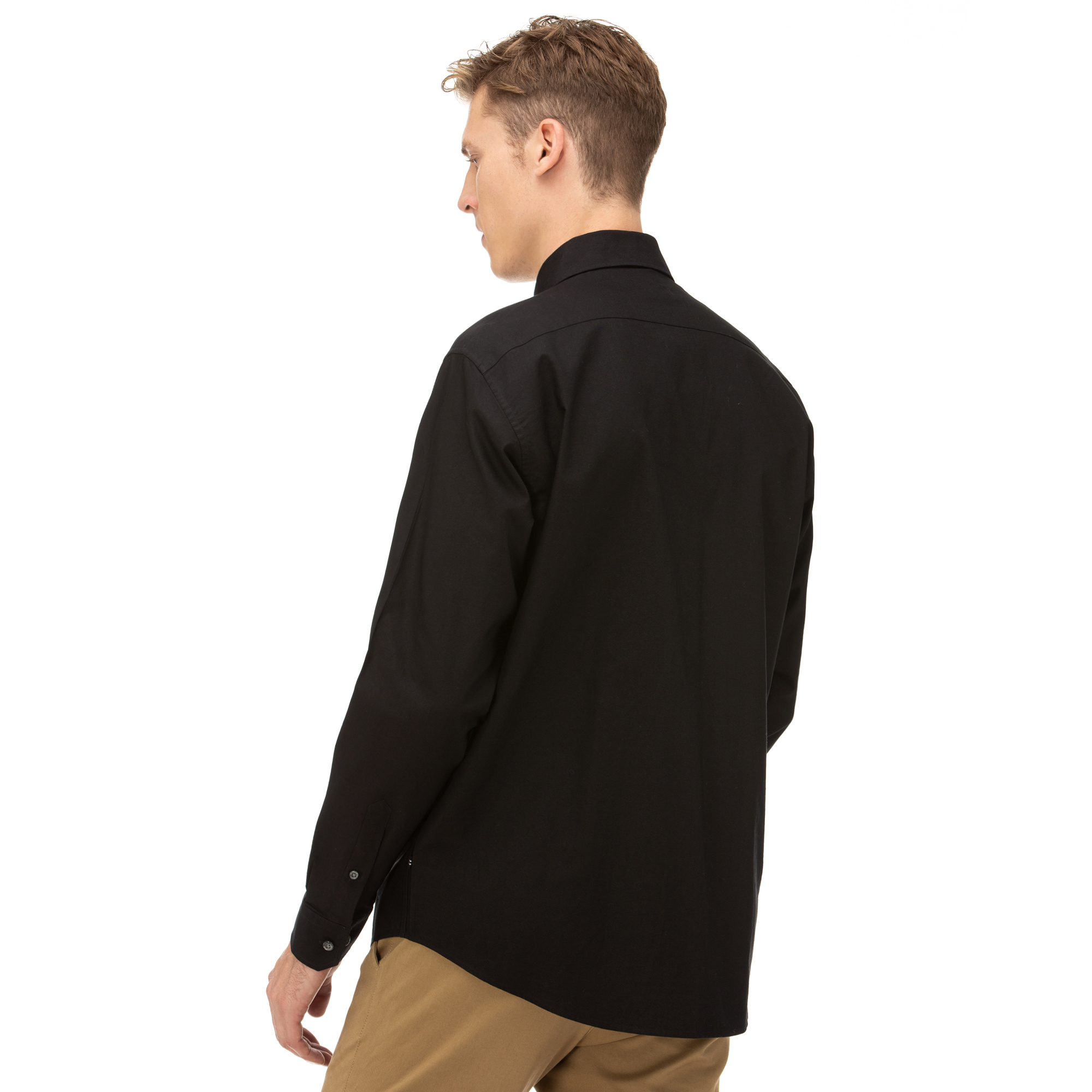 Nautica Erkek Klasik Fit Siyah Gömlek