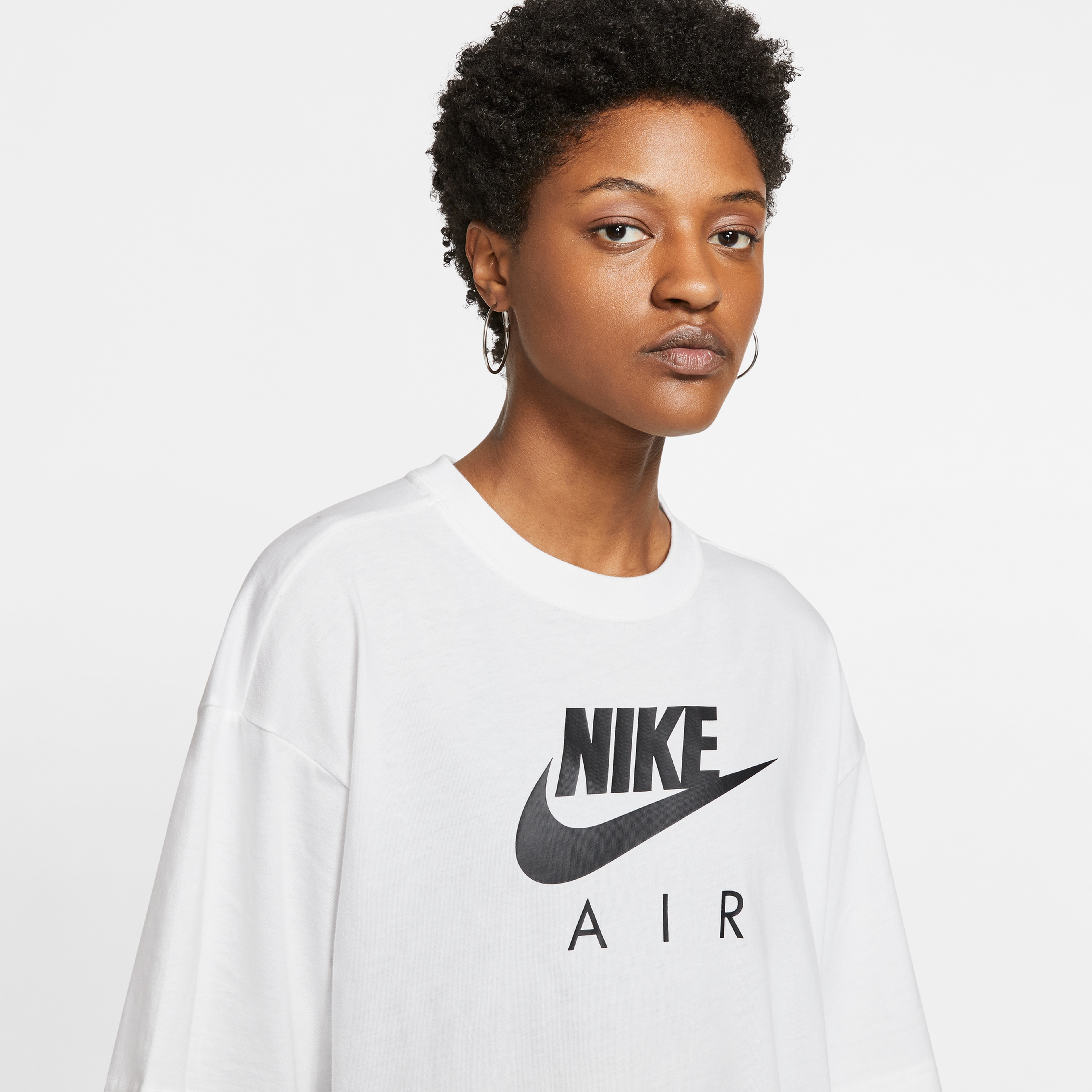 Nike Sportswear Air Kadın Beyaz T-Shirt