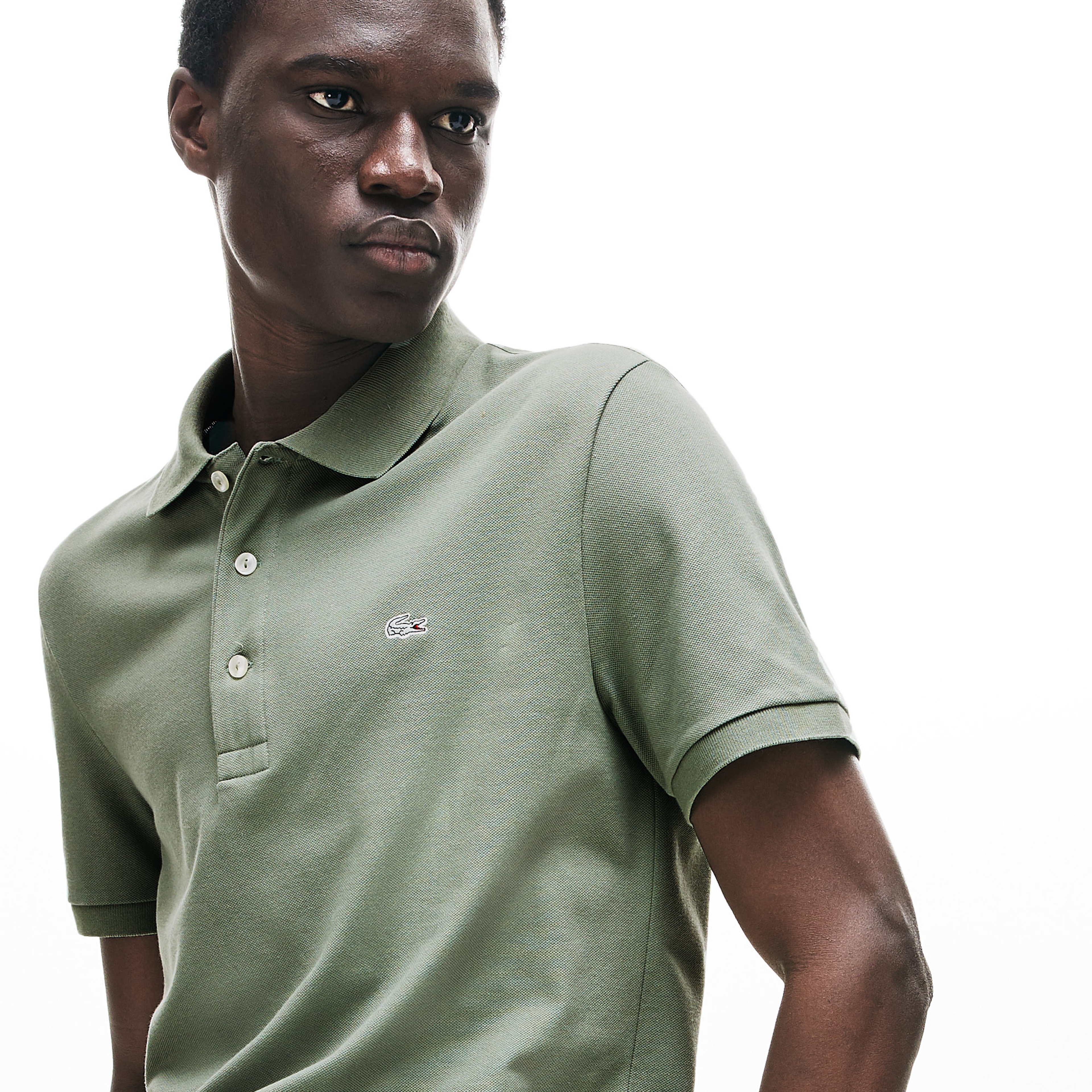 Lacoste Erkek Slim Fit Haki Polo