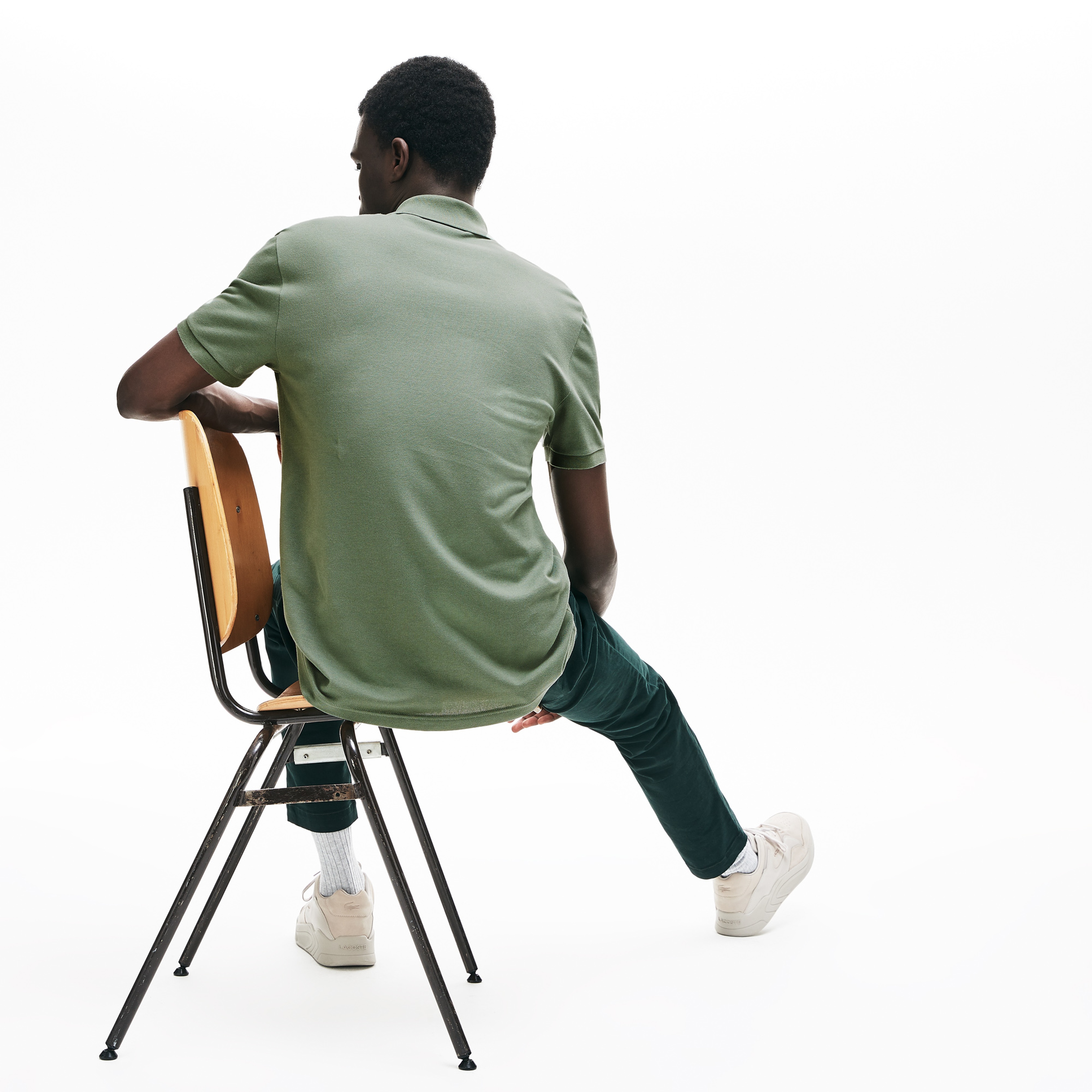 Lacoste Erkek Slim Fit Haki Polo