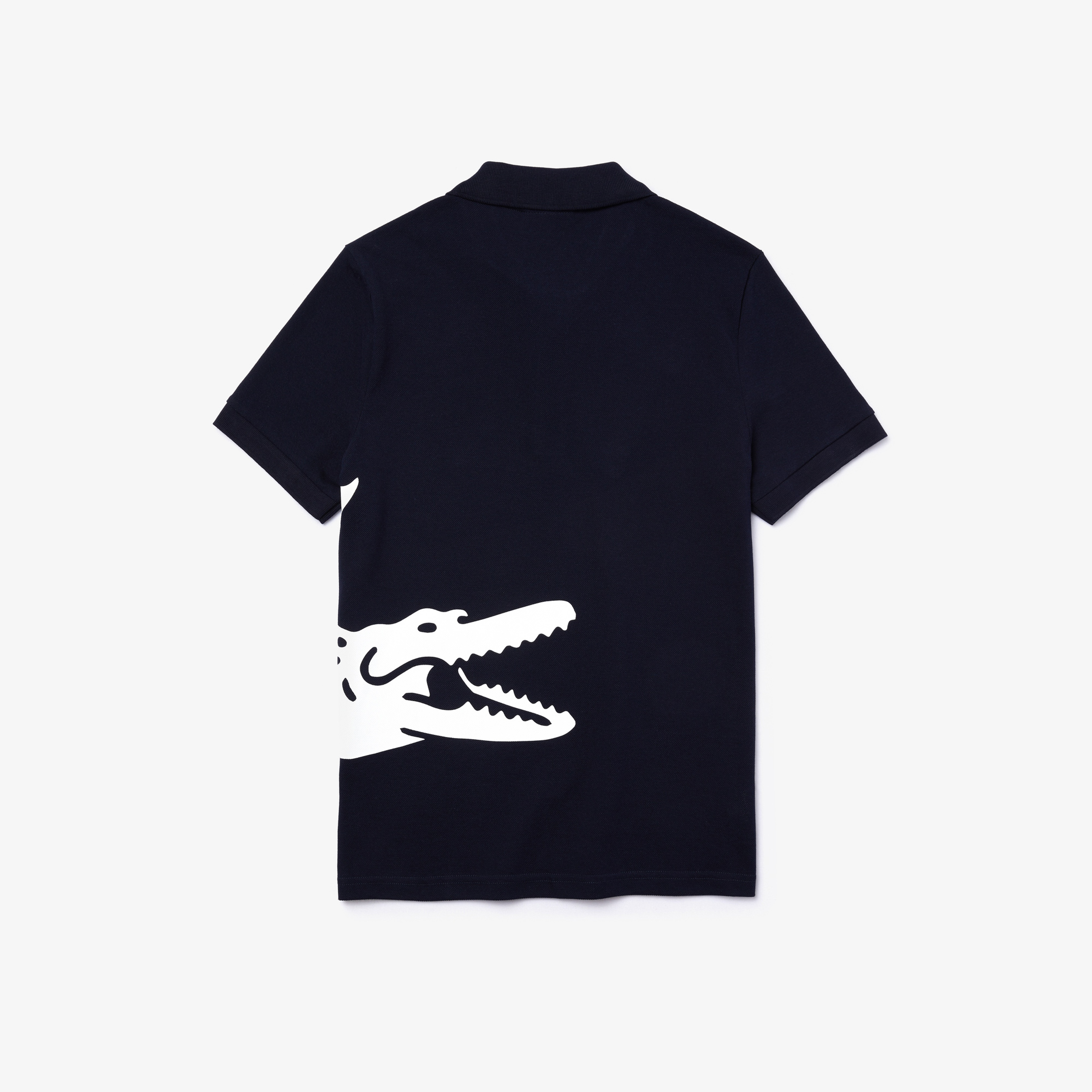 Lacoste Erkek Regular Fit Timsah Baskılı Lacivert Polo