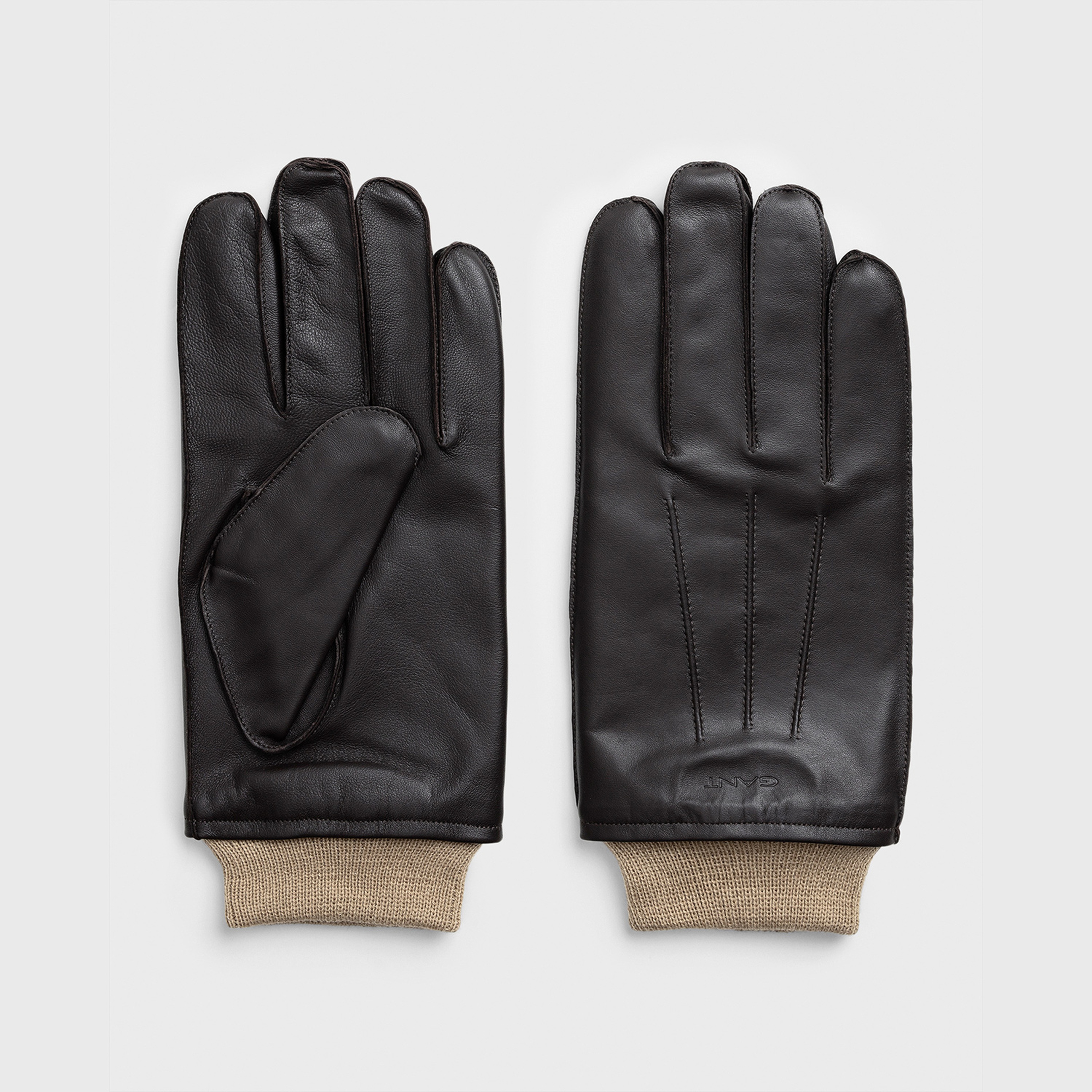 GANT Erkek Kahverengi Deri Eldiven