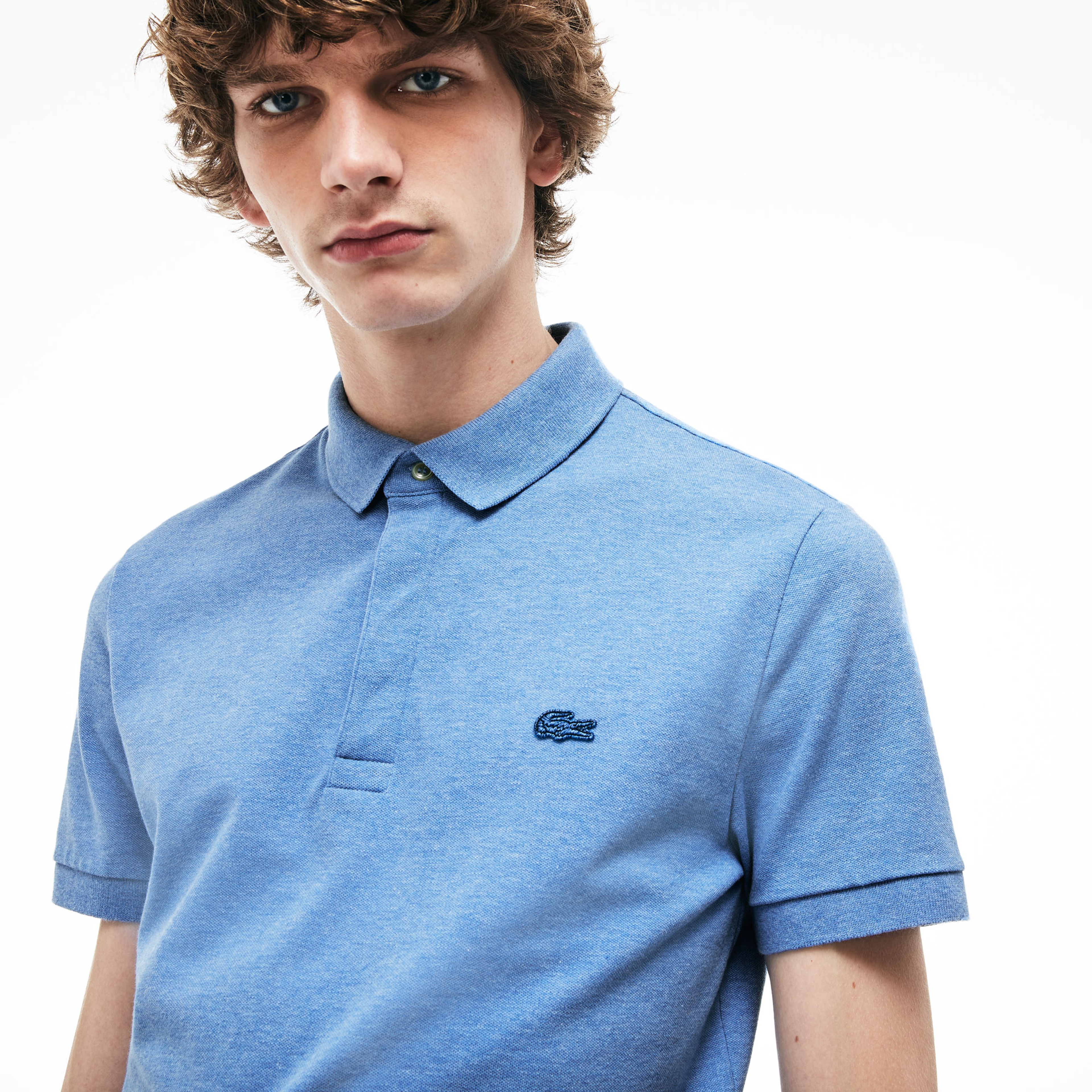 Lacoste Erkek Regular Fit Mavi Paris Polo