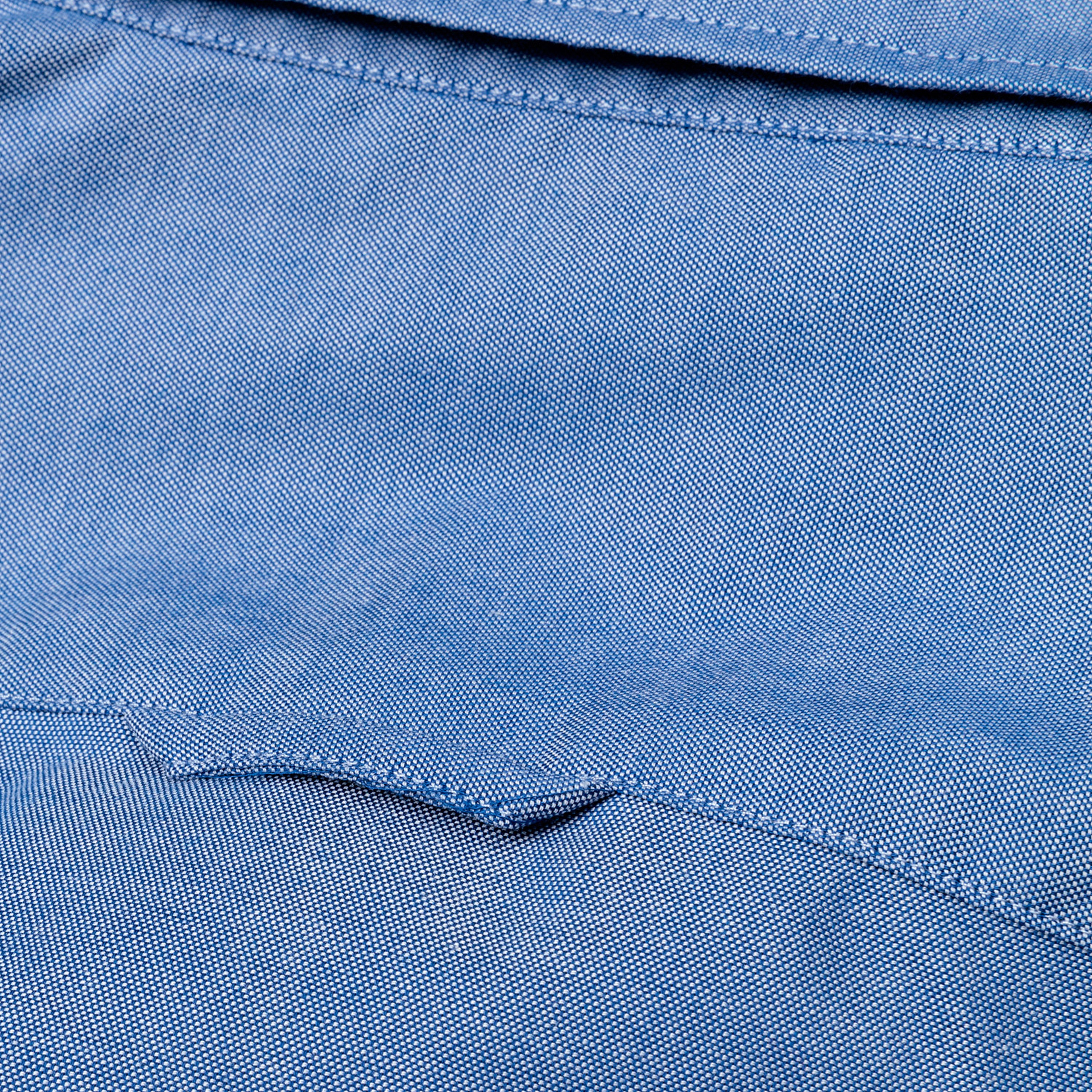 GANT Erkek Mavi Slim Fit Tech Prep Oxford Gömlek