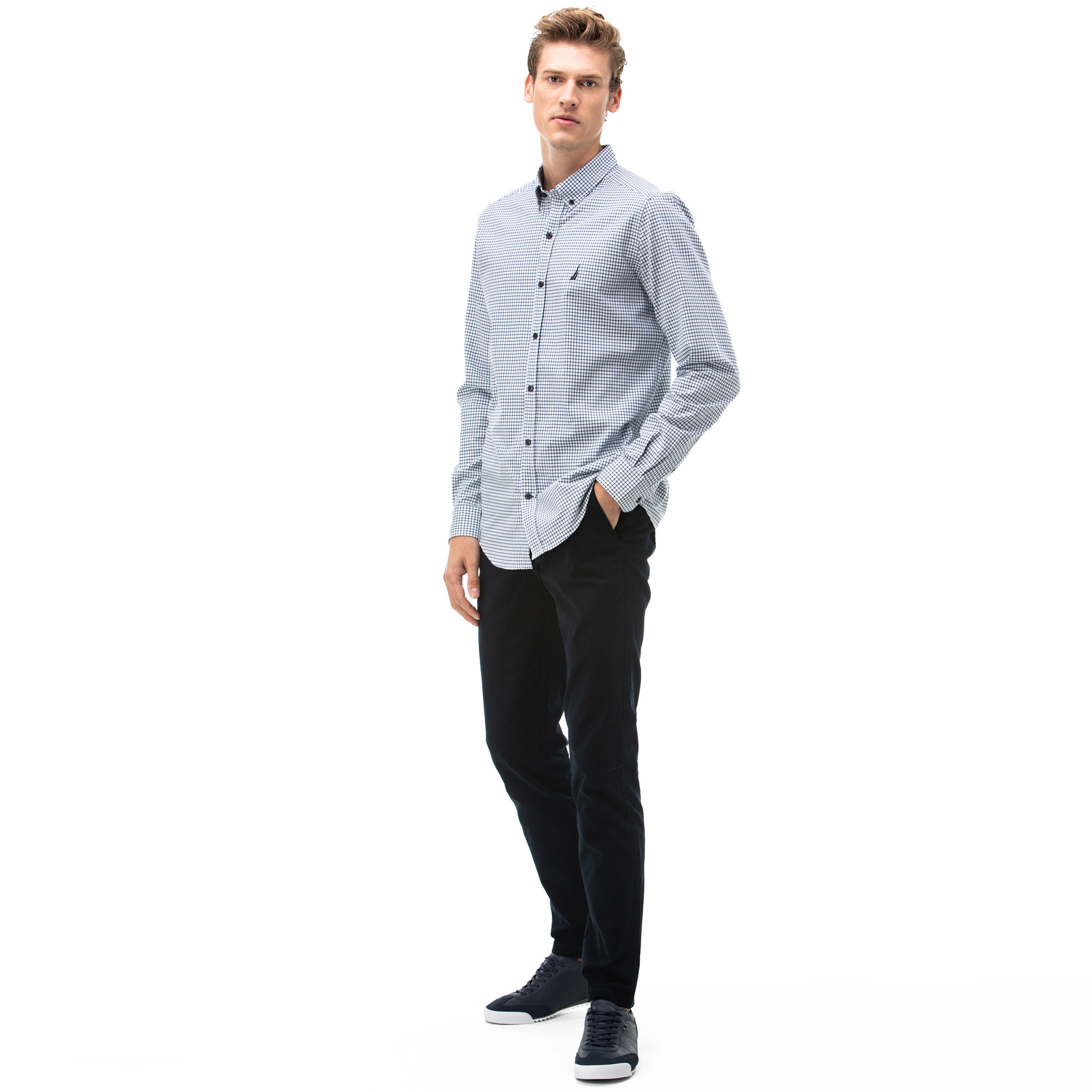 Nautica Erkek Lacivert Slim Fit Pantolon