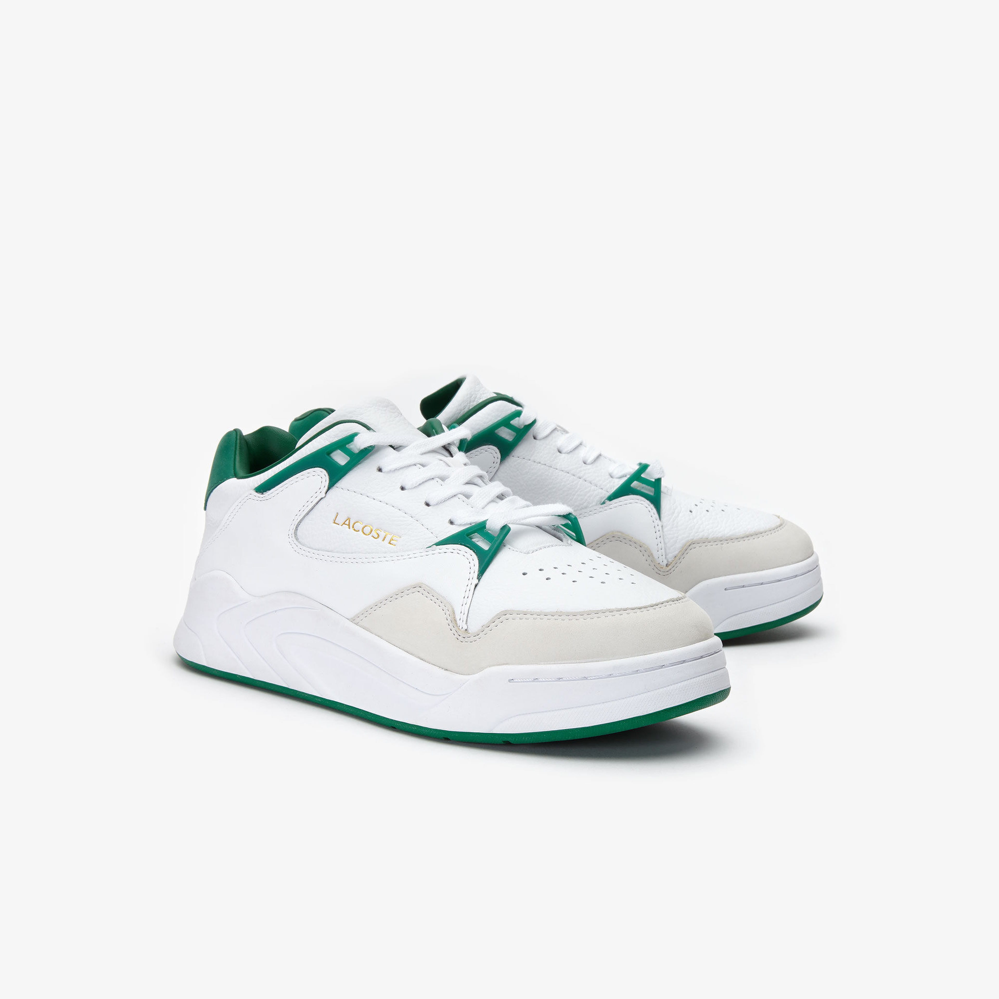 Lacoste Court Slam Erkek Beyaz - Yeşil Spor Ayakkabı