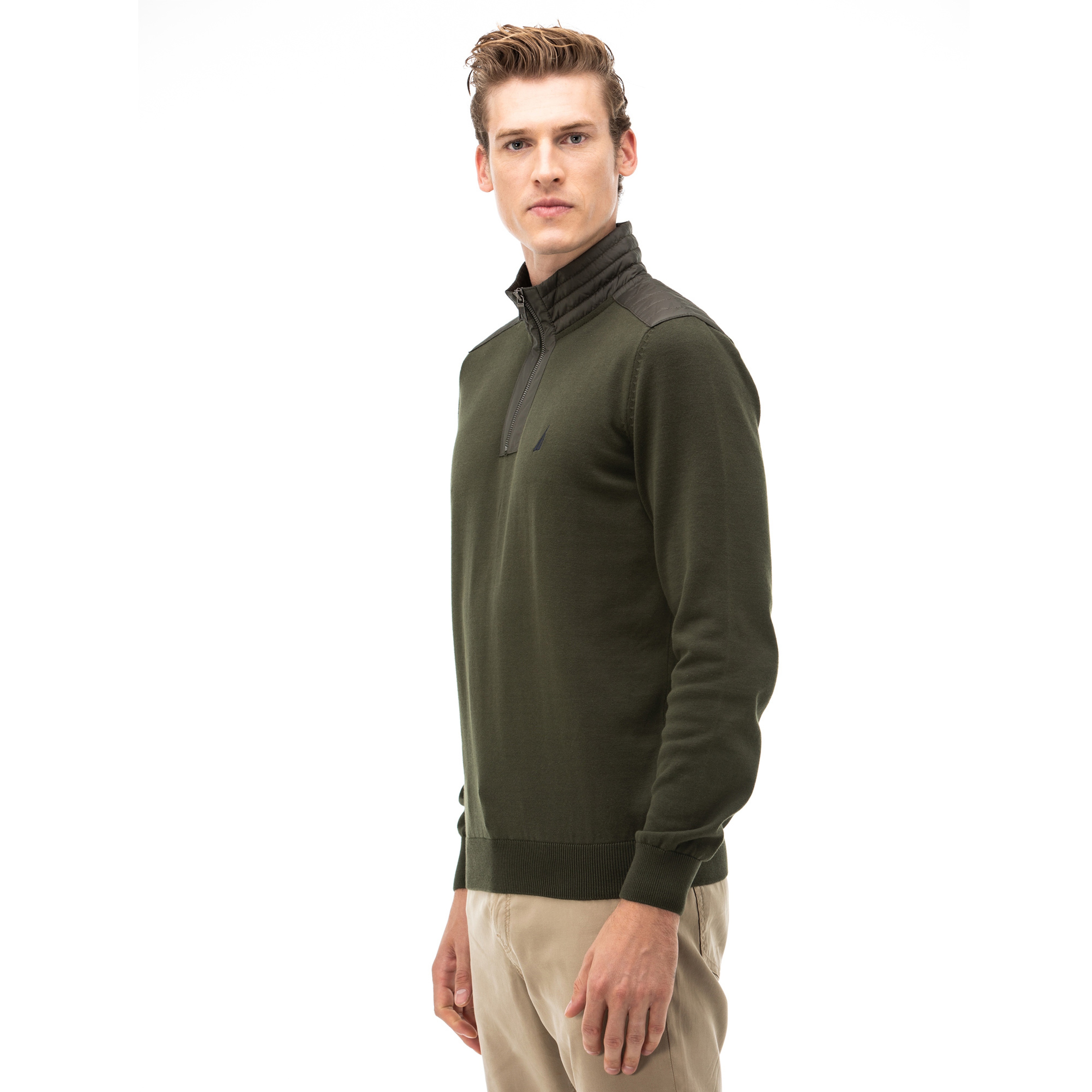 NAUTICA Erkek Yeşil Triko