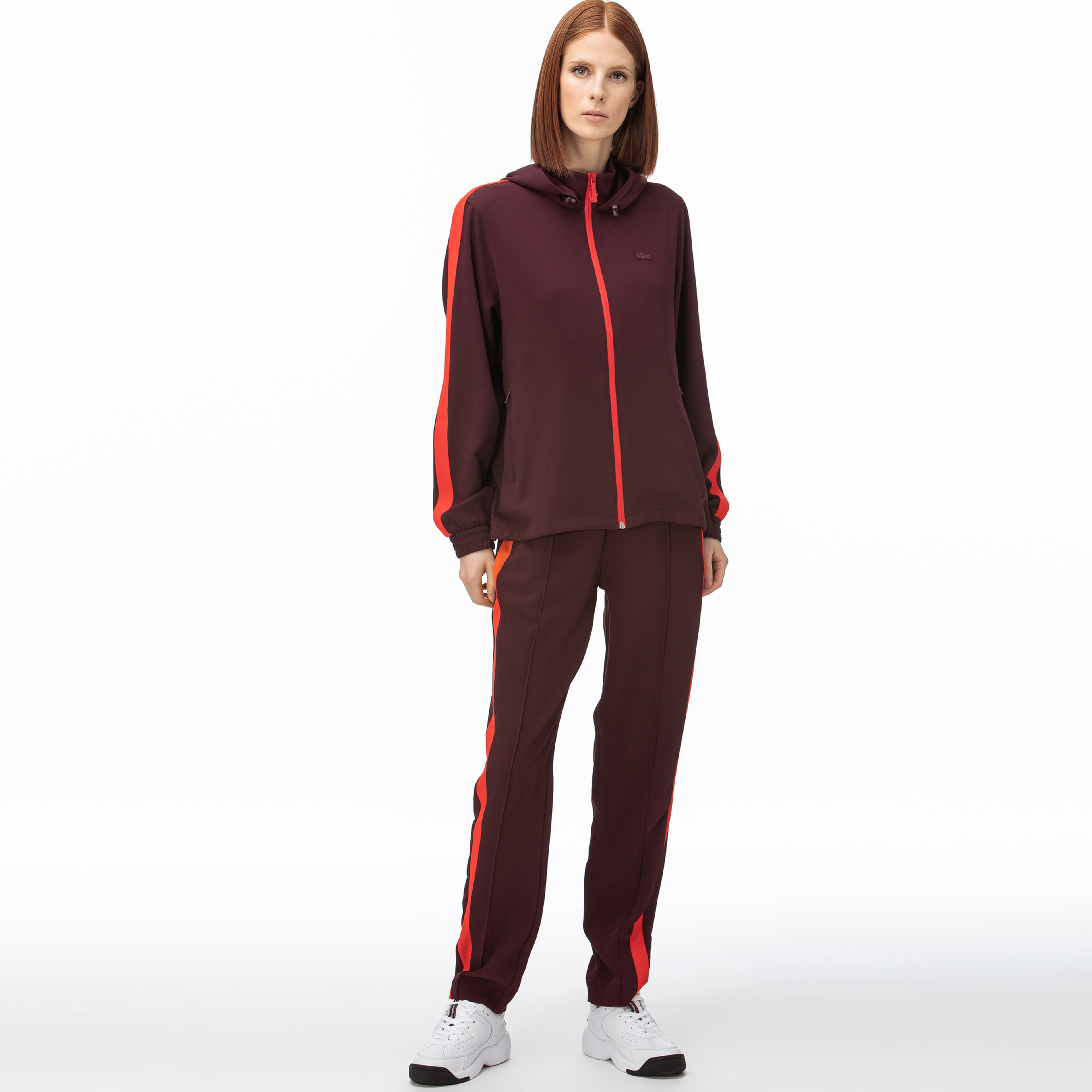 Lacoste Motion Kadın Bordo Eşofman Altı