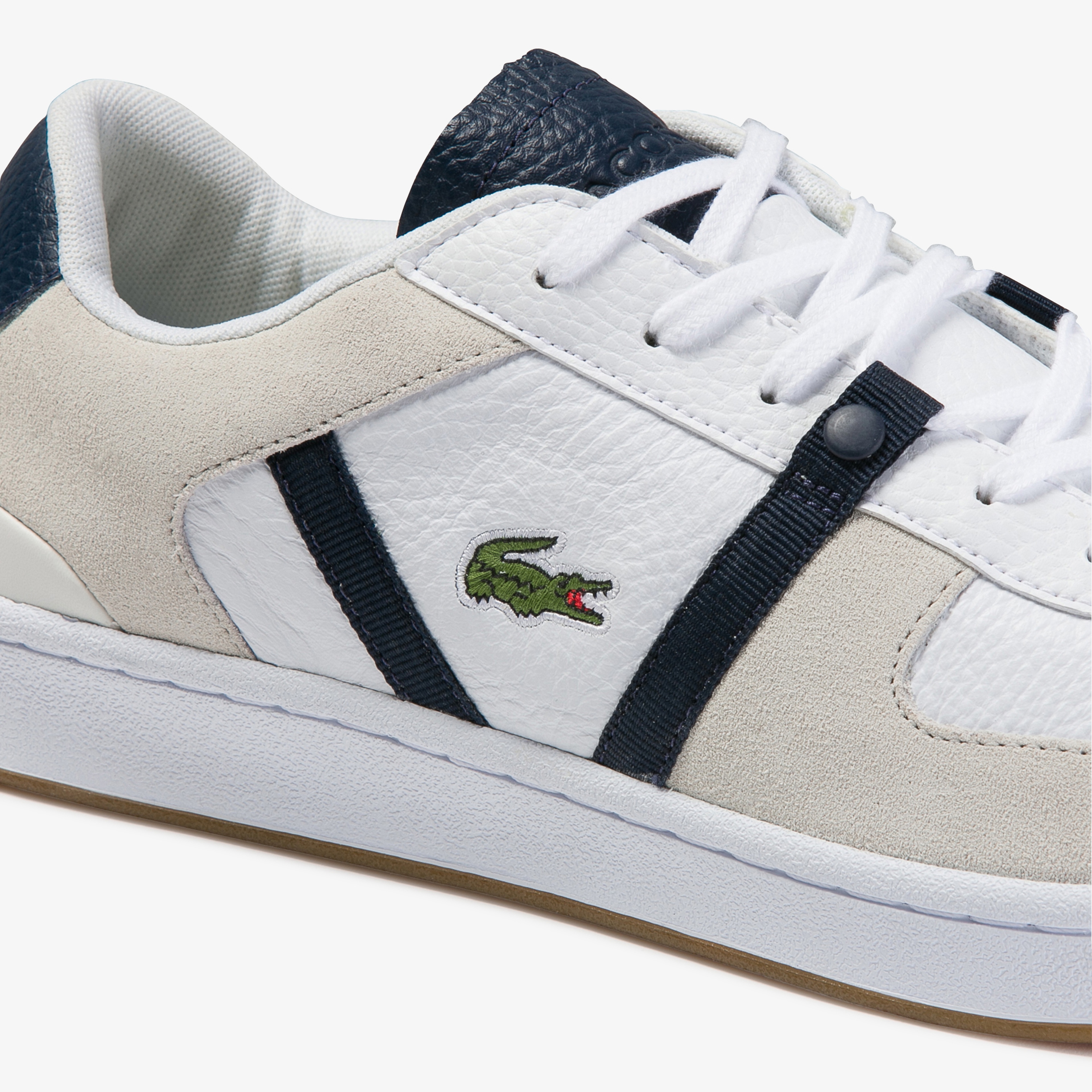 Lacoste Splitstep 120 2 Sma Erkek Beyaz Deri Sneaker