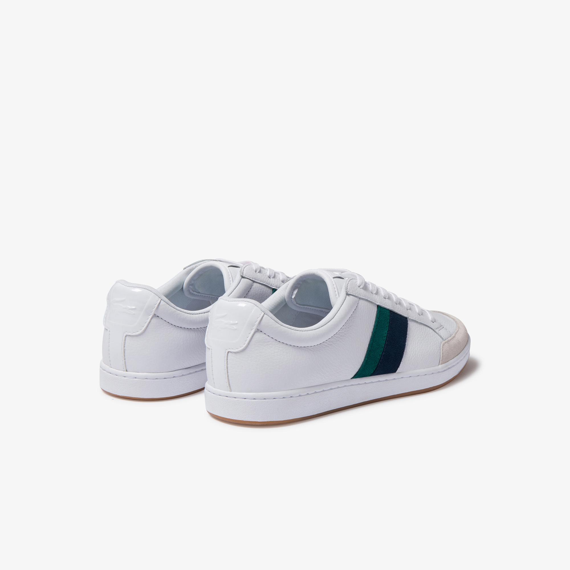 Lacoste Carnaby Ace 120 8 Sma Erkek Beyaz Deri Renk Bloklu Sneaker