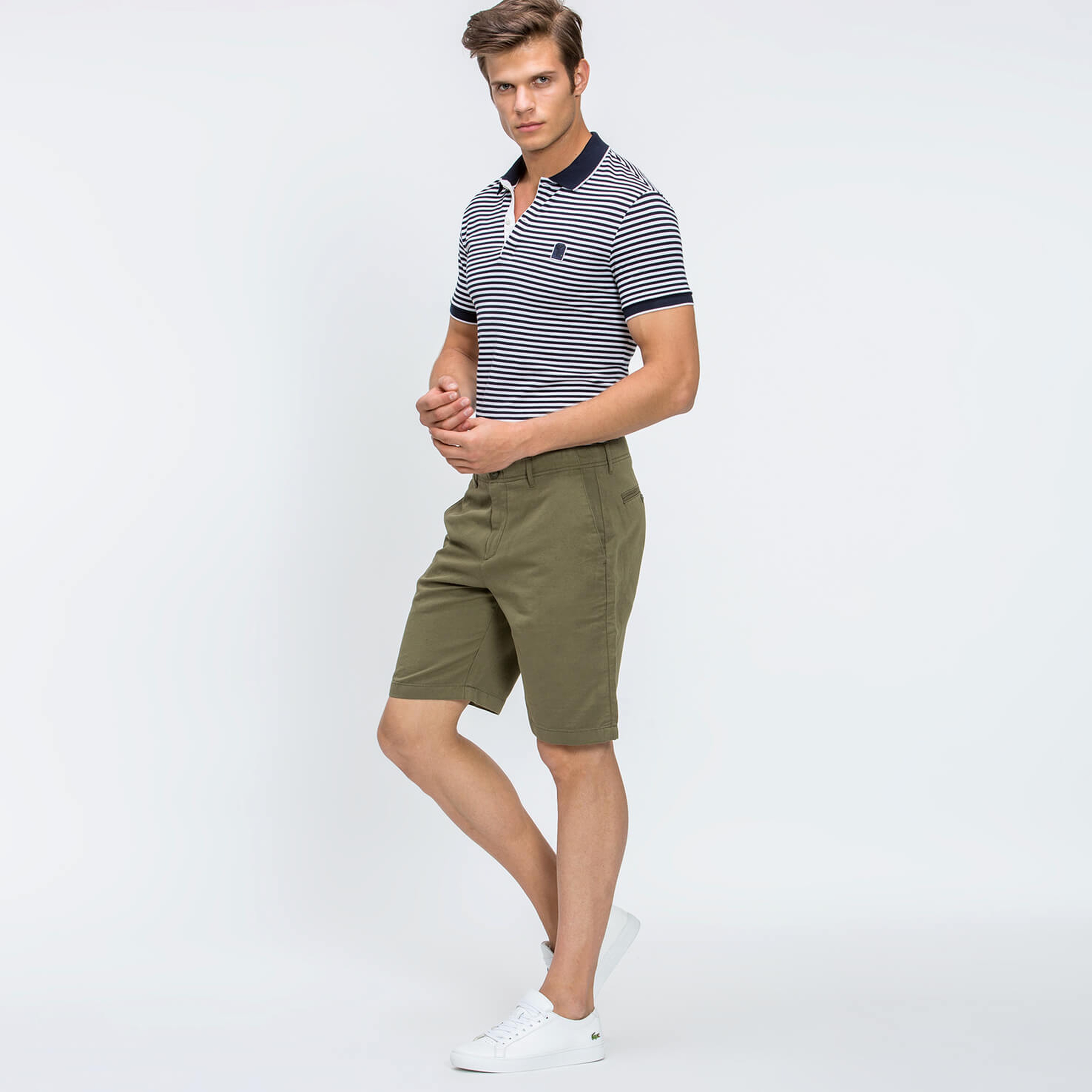 Lacoste Erkek Yeşil Şort