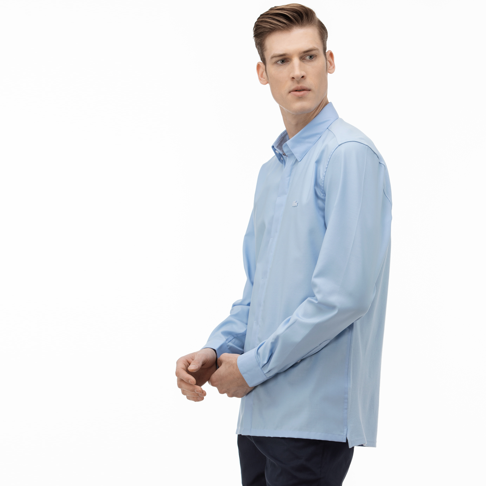 Lacoste Erkek Mavi Gömlek