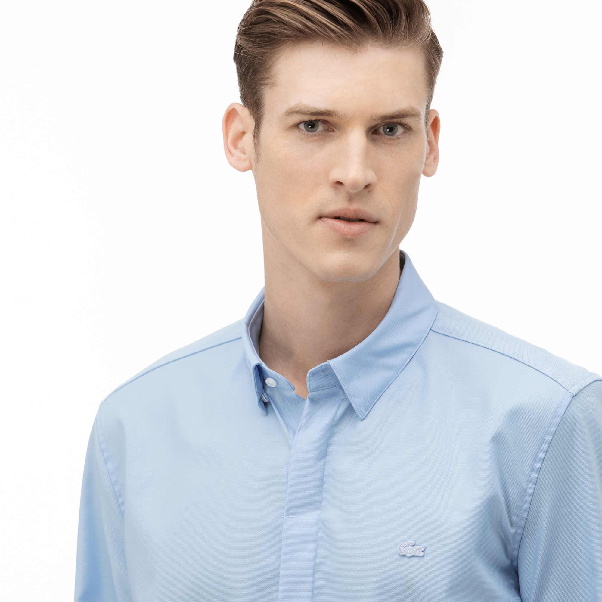 Lacoste Erkek Mavi Gömlek