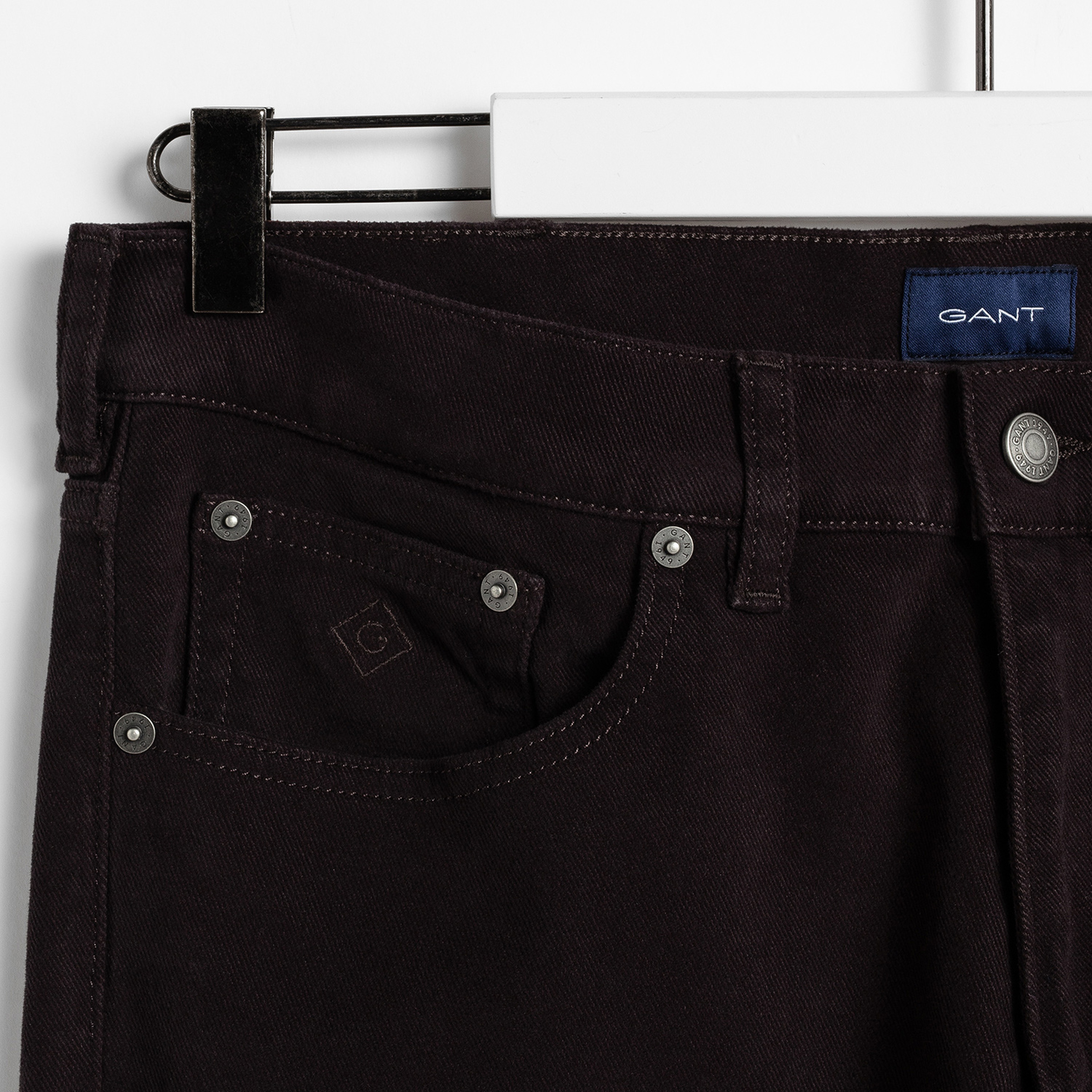 GANT Erkek Kahverengi Regular Fit Pantolon