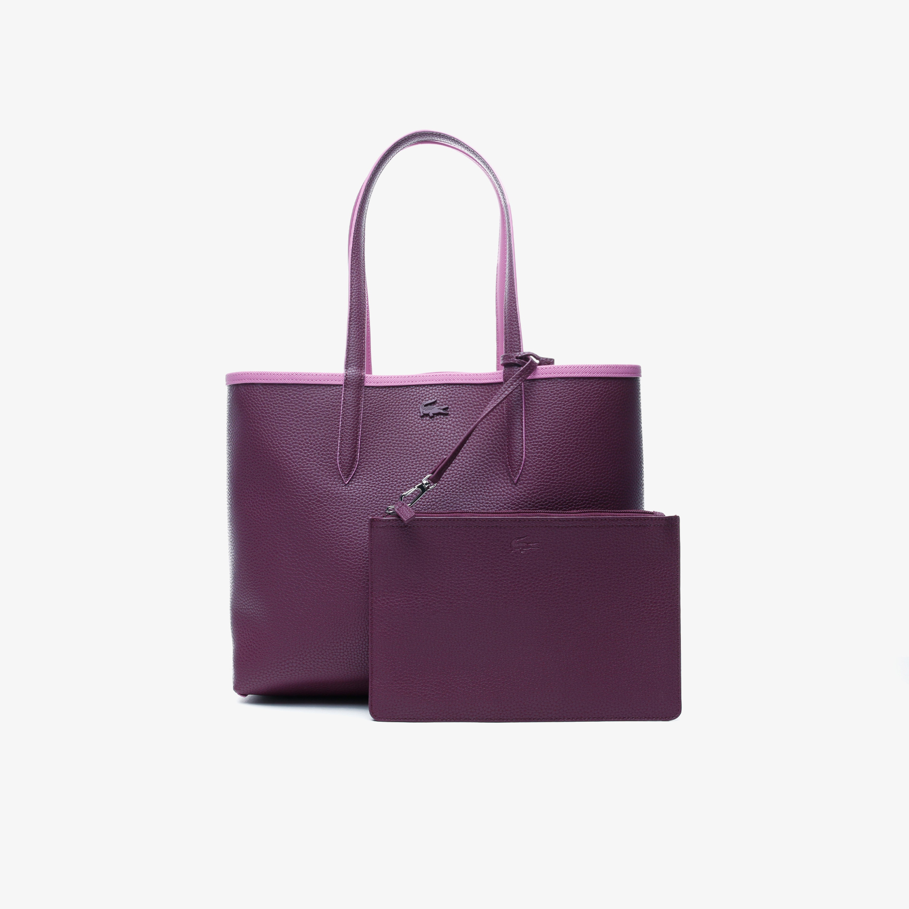 Lacoste Anna Lila - Mor Çift Taraflı Çanta