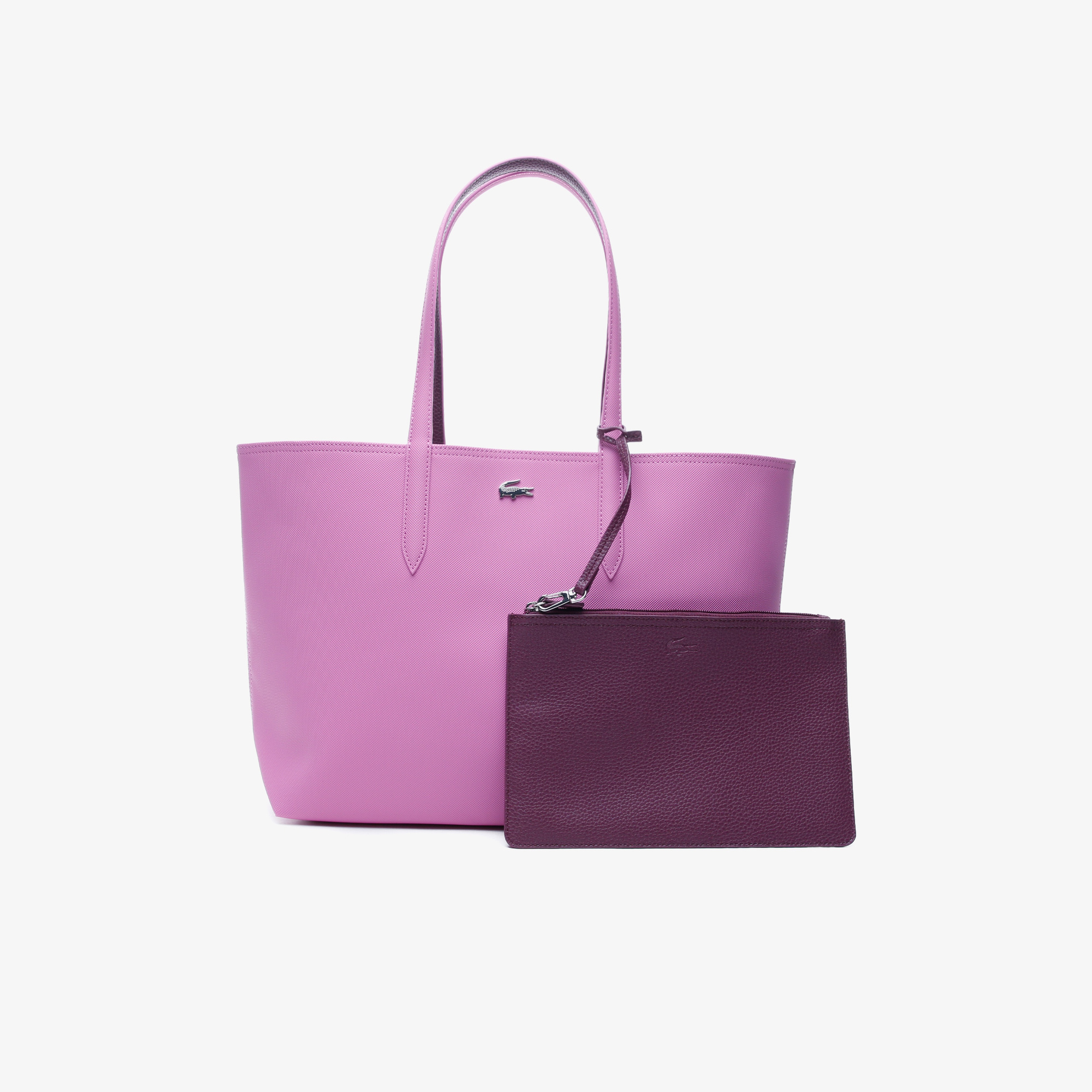 Lacoste Anna Lila - Mor Çift Taraflı Çanta