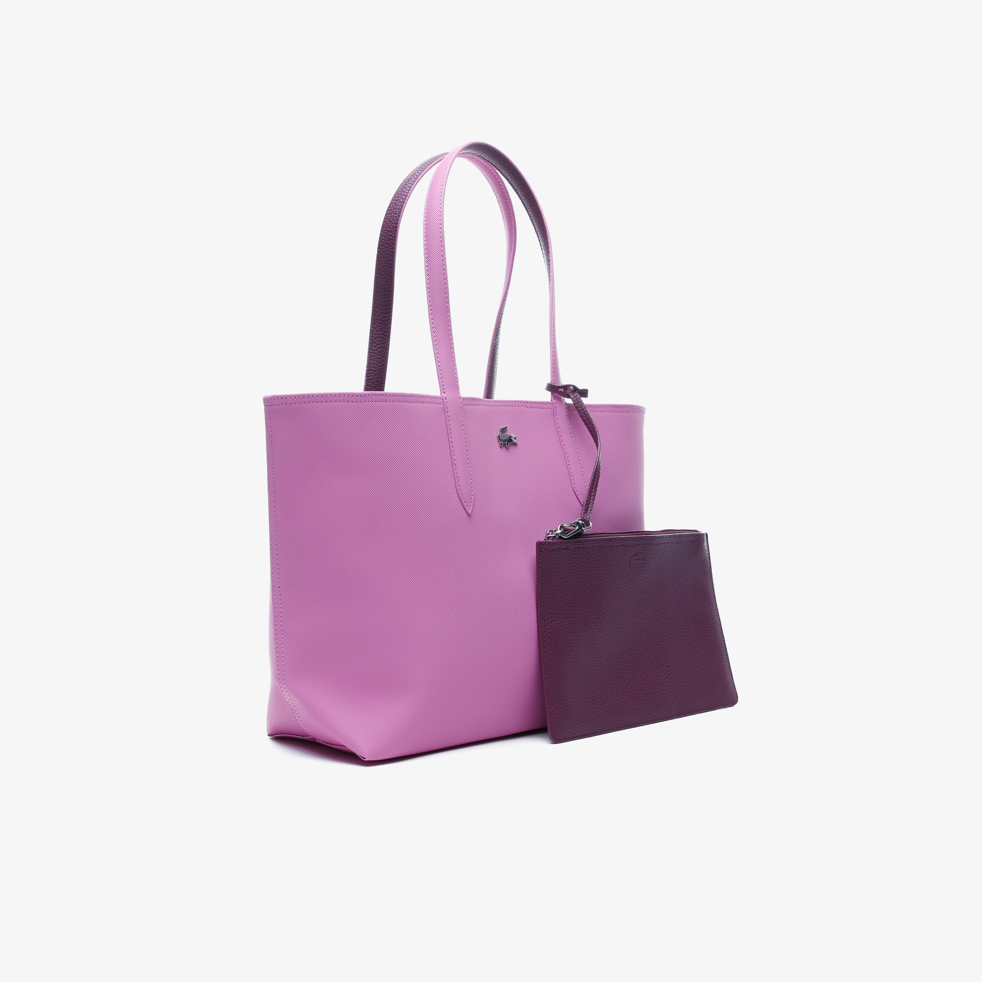 Lacoste Anna Lila - Mor Çift Taraflı Çanta