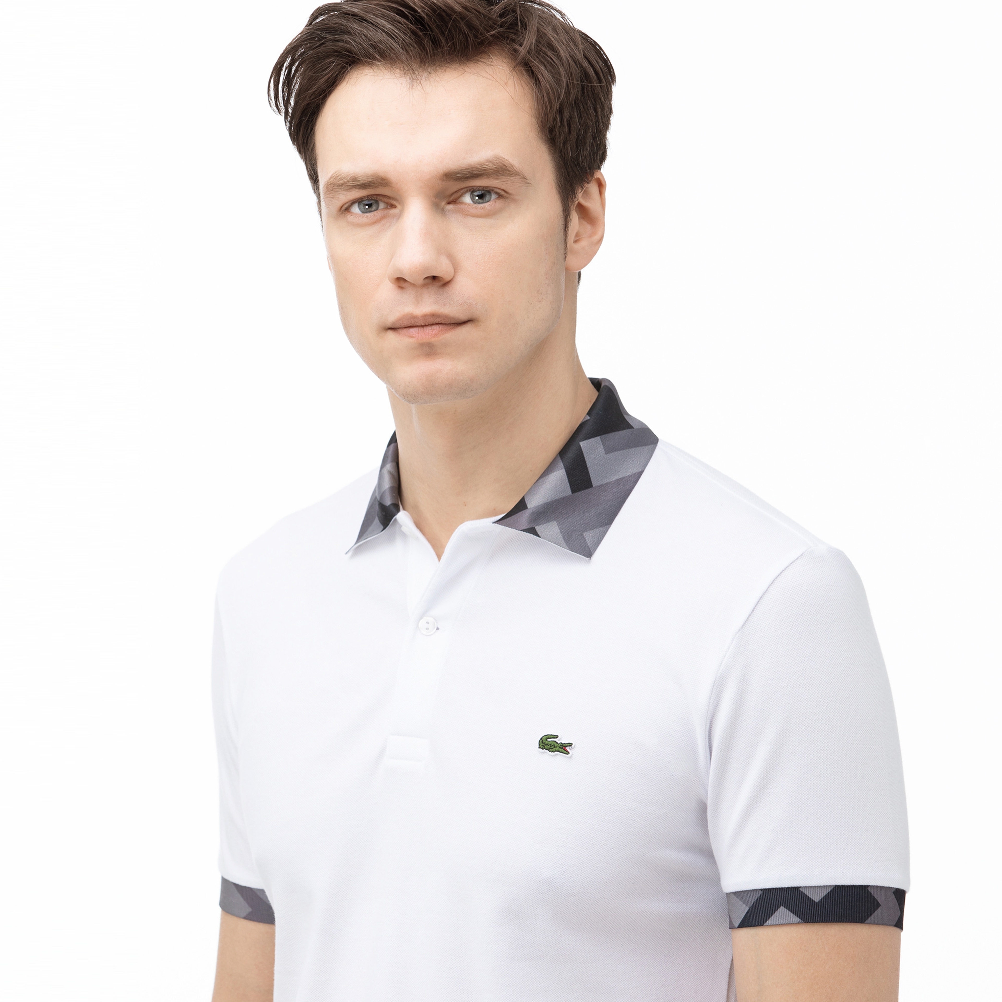 Lacoste Erkek Slim Fit Beyaz Polo