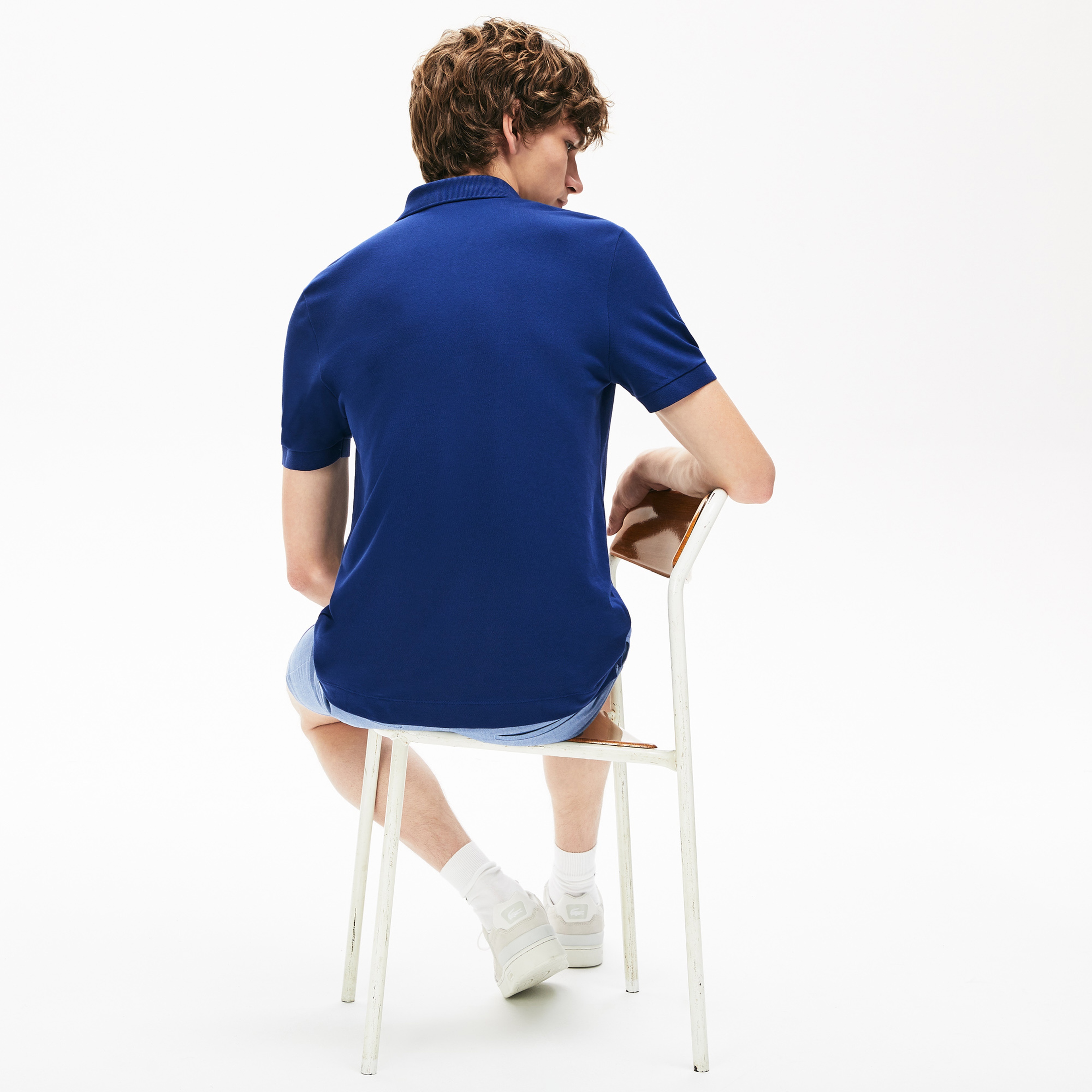 Lacoste Erkek Regular Fit Lacivert Paris Polo