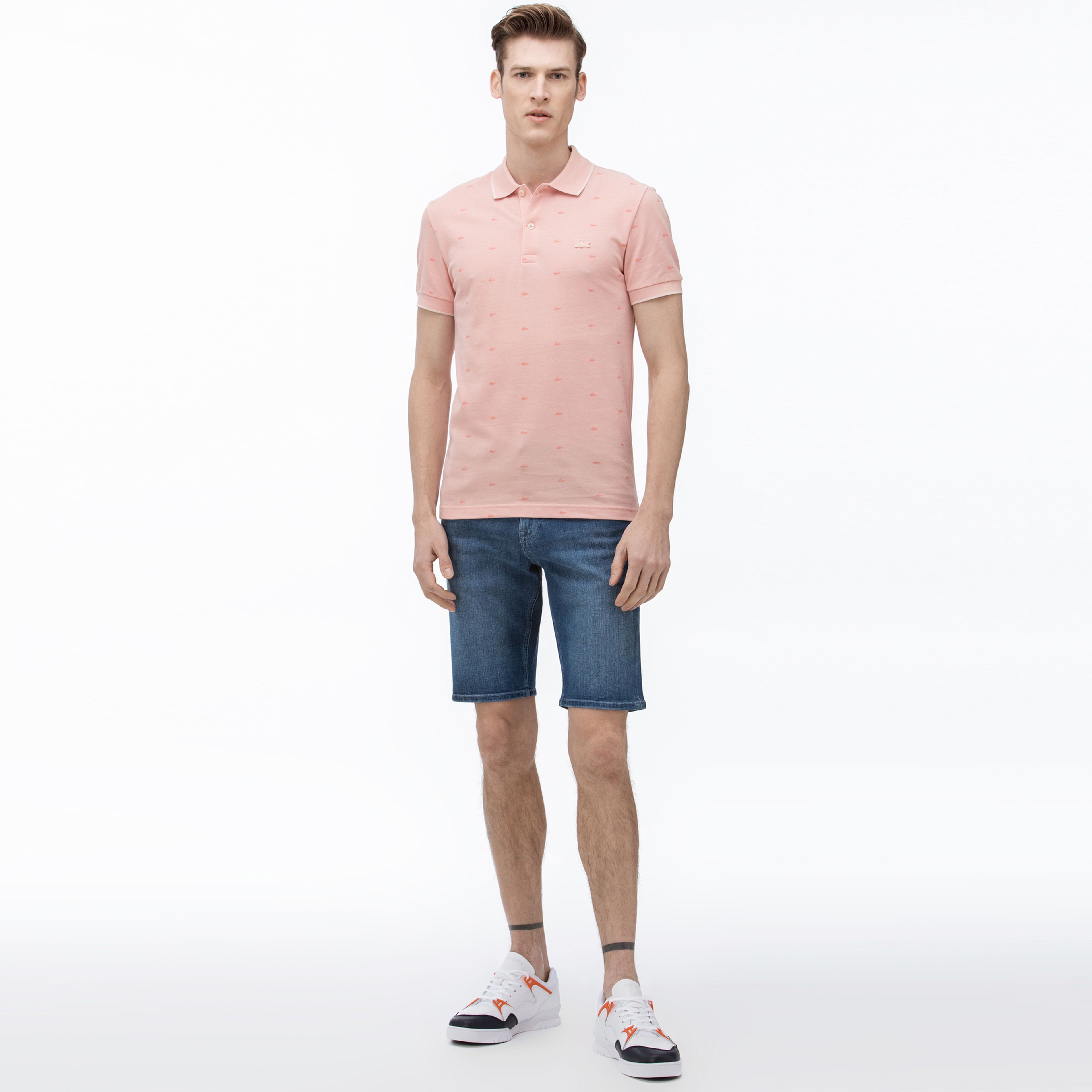 Lacoste Erkek Denim Lacivert Bermuda Şort