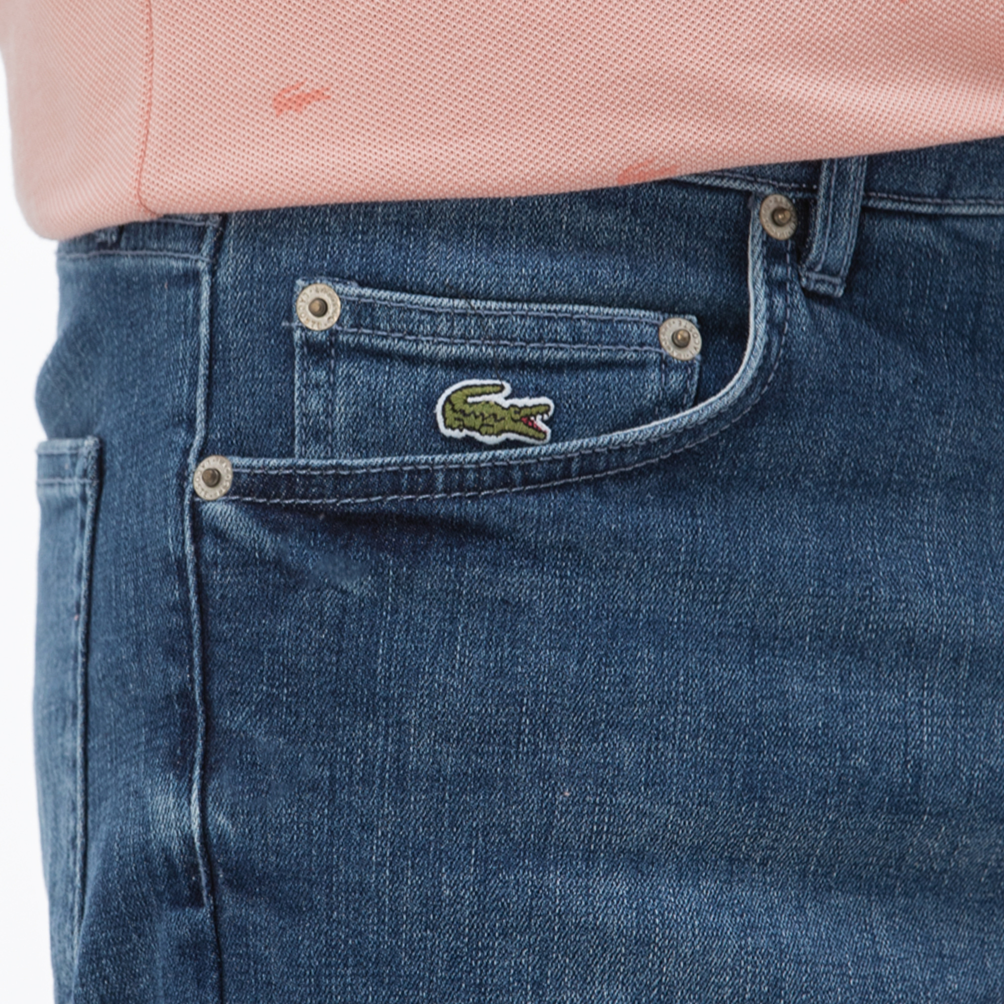 Lacoste Erkek Denim Lacivert Bermuda Şort
