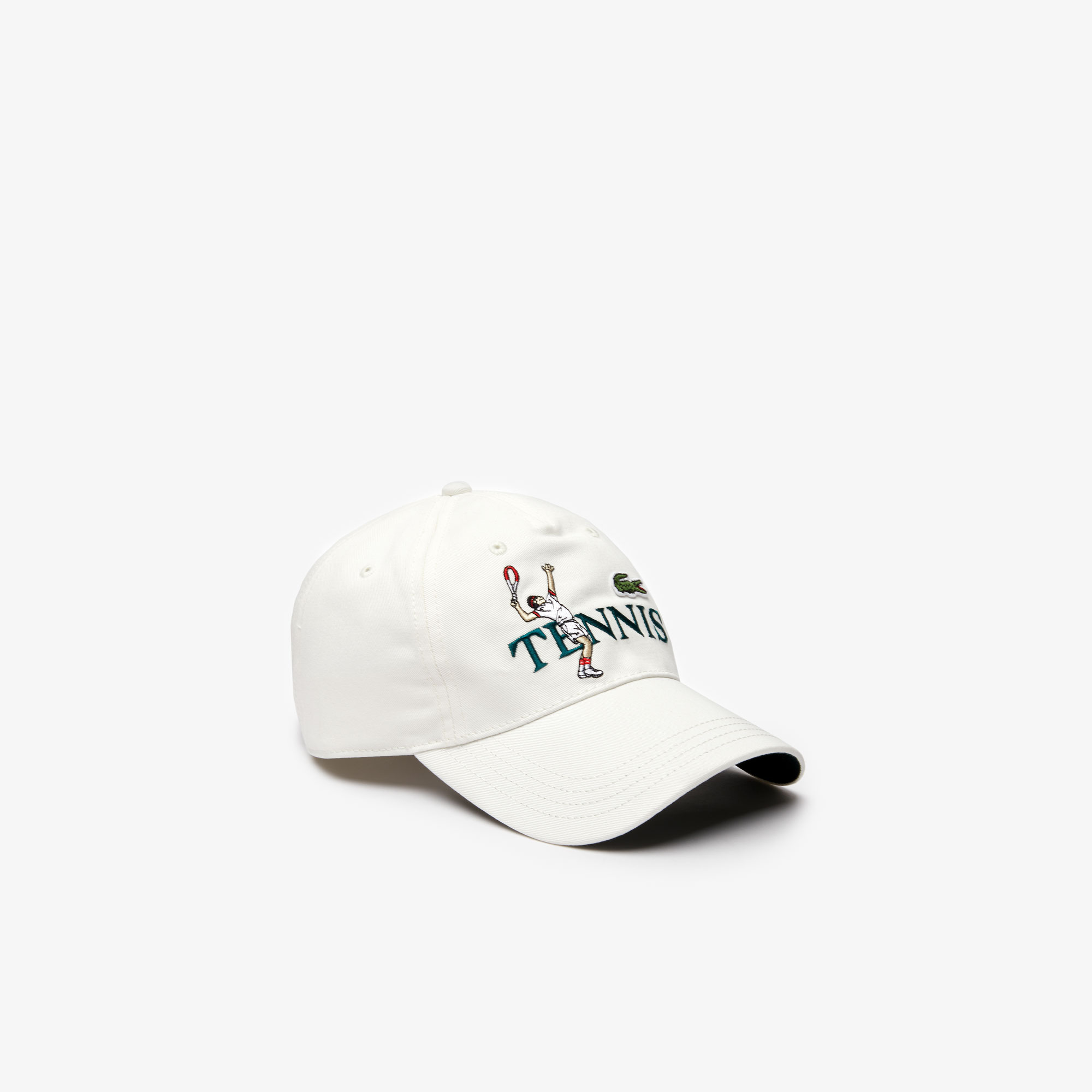 Lacoste L!VE Unisex Beyaz Şapka