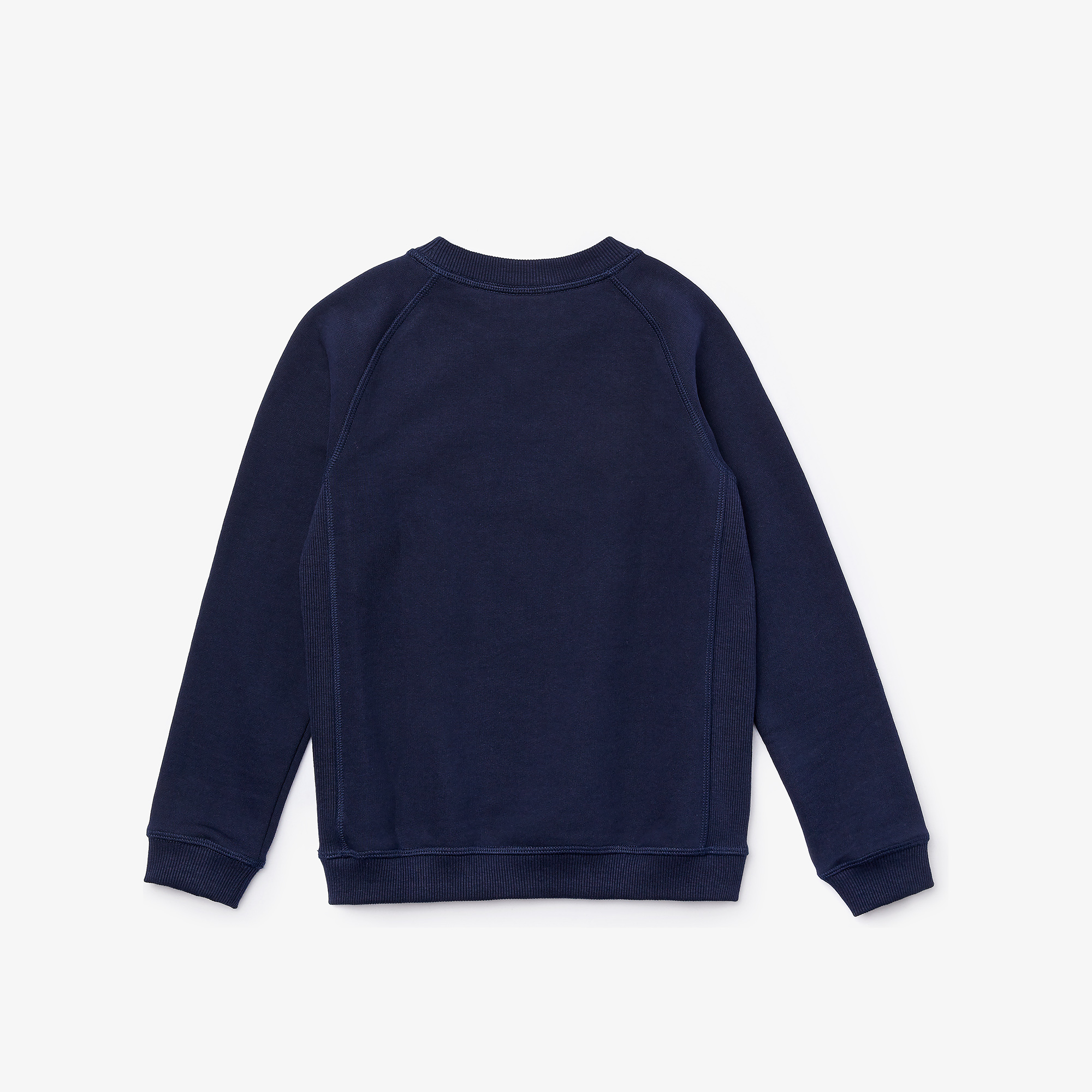 Lacoste Çocuk Bisiklet Yaka Timsah Baskılı Lacivert Sweatshirt