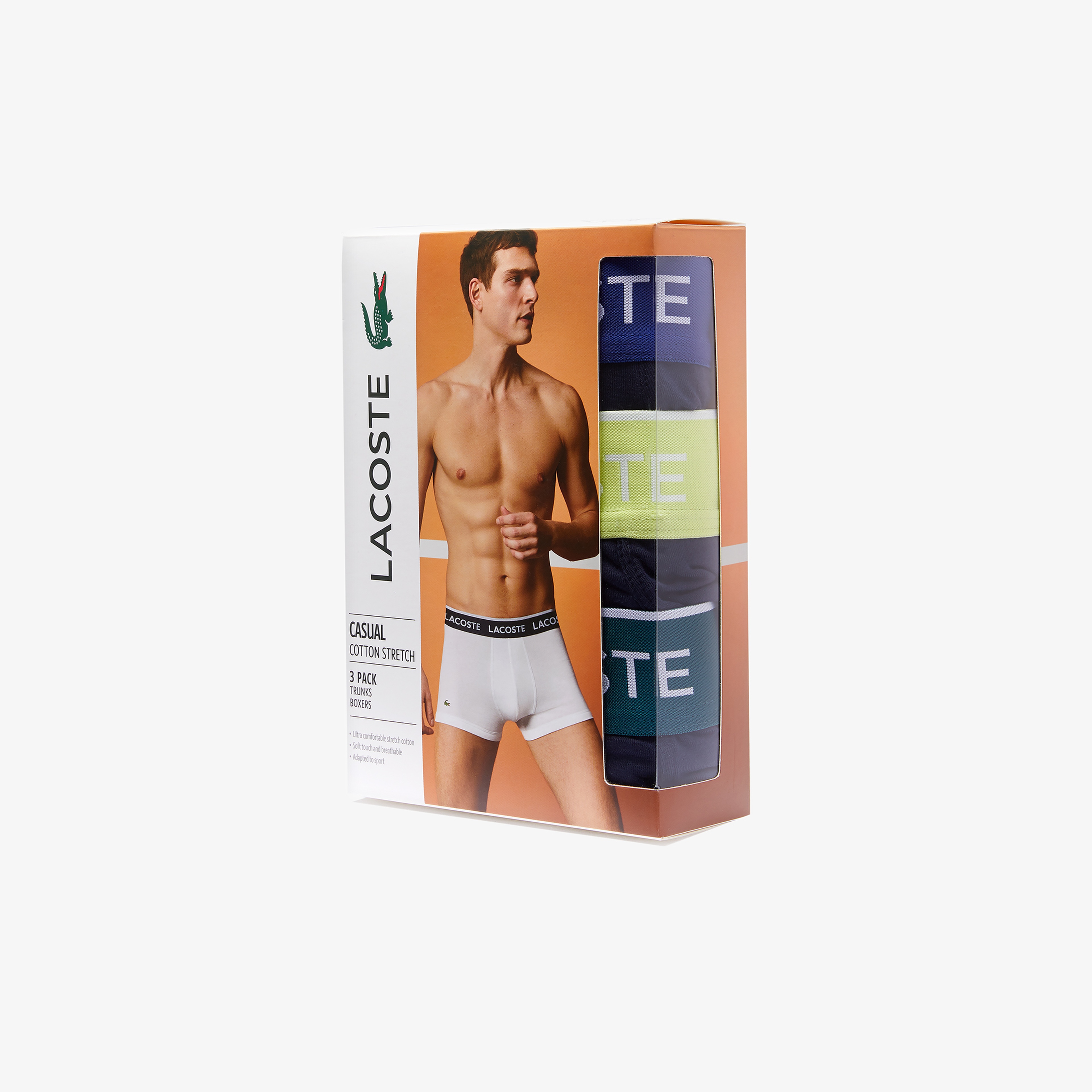 Lacoste Erkek Lacivert Boxer