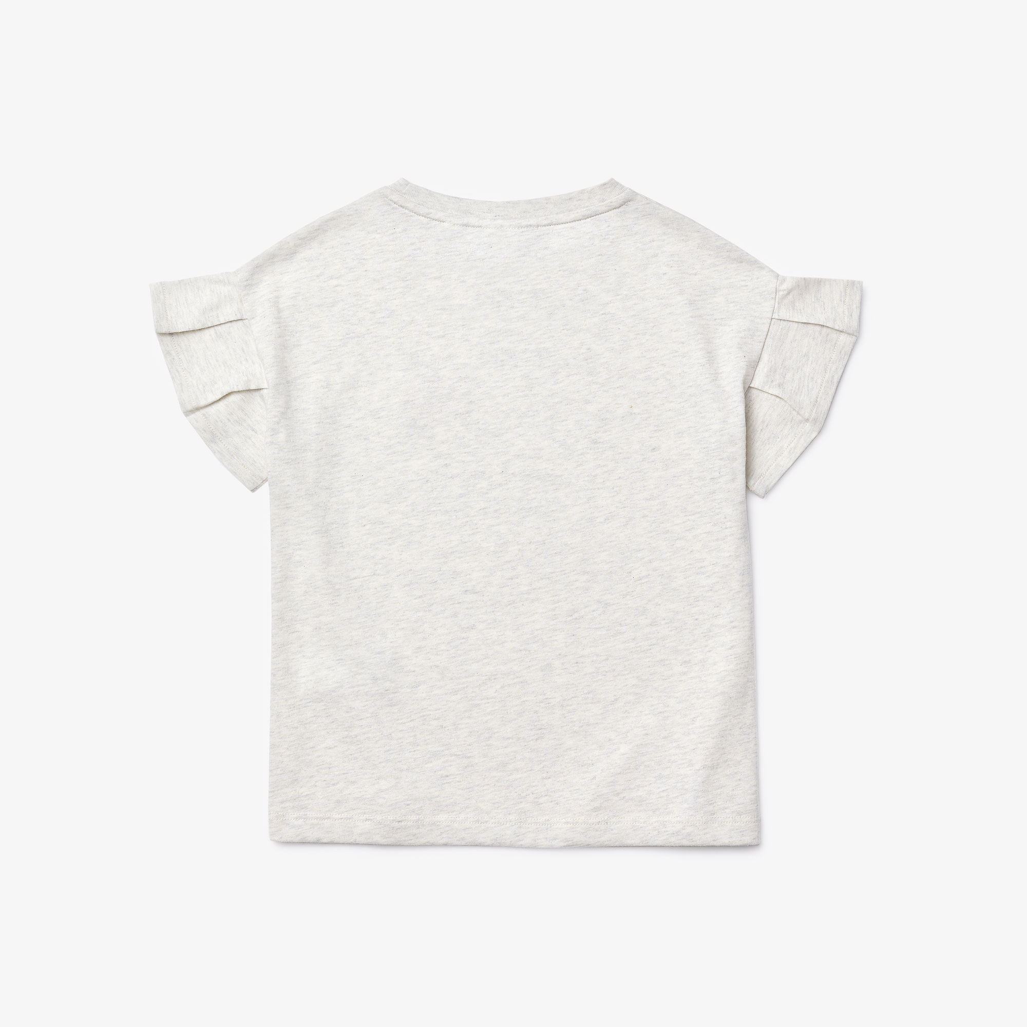 Lacoste Çocuk Bisiklet Yaka Gri T-Shirt