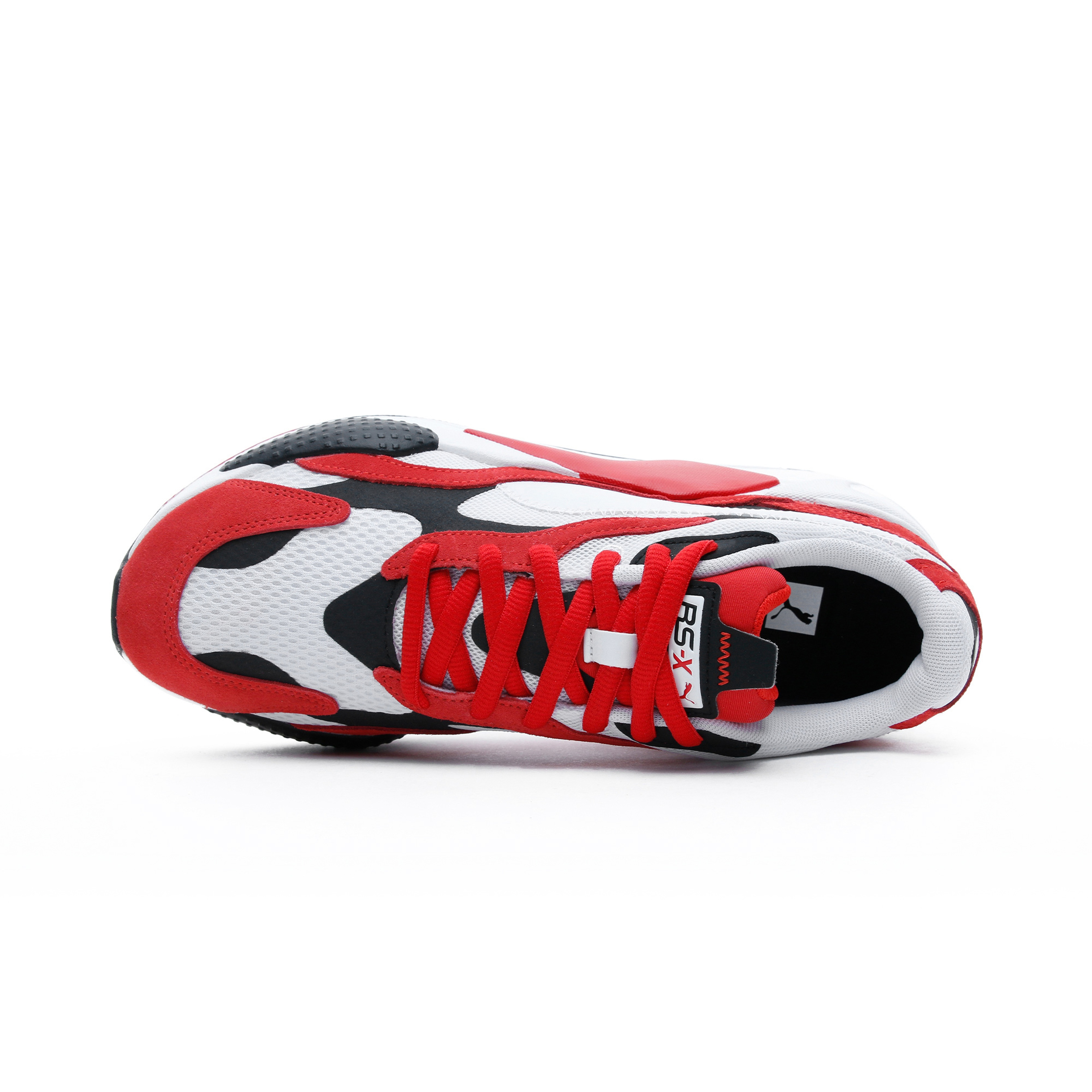 Puma RS-X³ Play Erkek Beyaz-Kırmızı Spor Ayakkabı