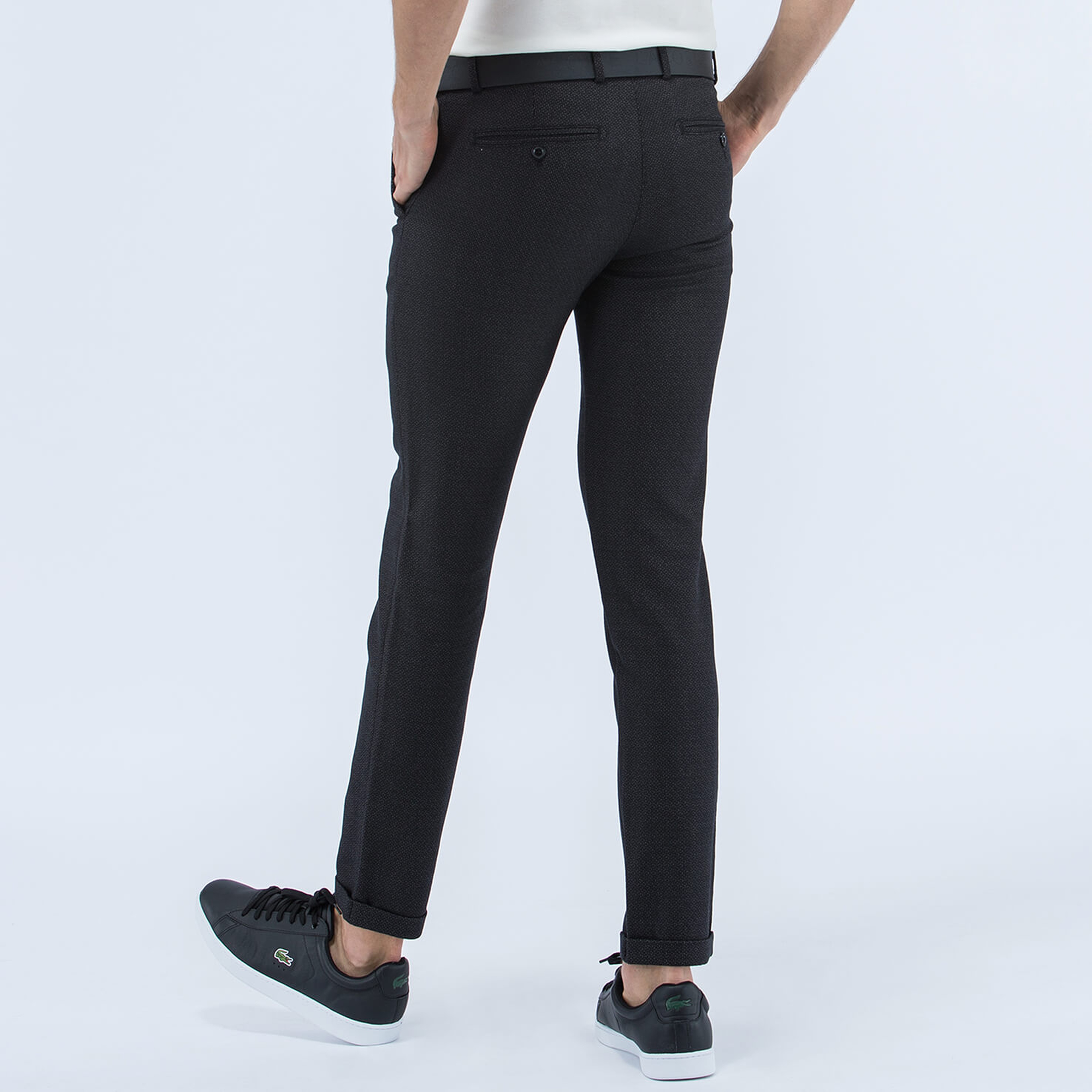 Lacoste Erkek Siyah Pantolon