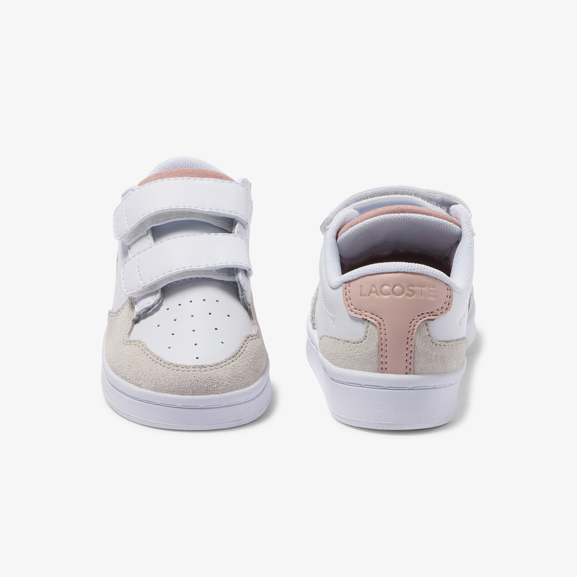 Lacoste Masters Cup 120 2 Sui Çocuk Beyaz - Pudra Deri Ayakkabı