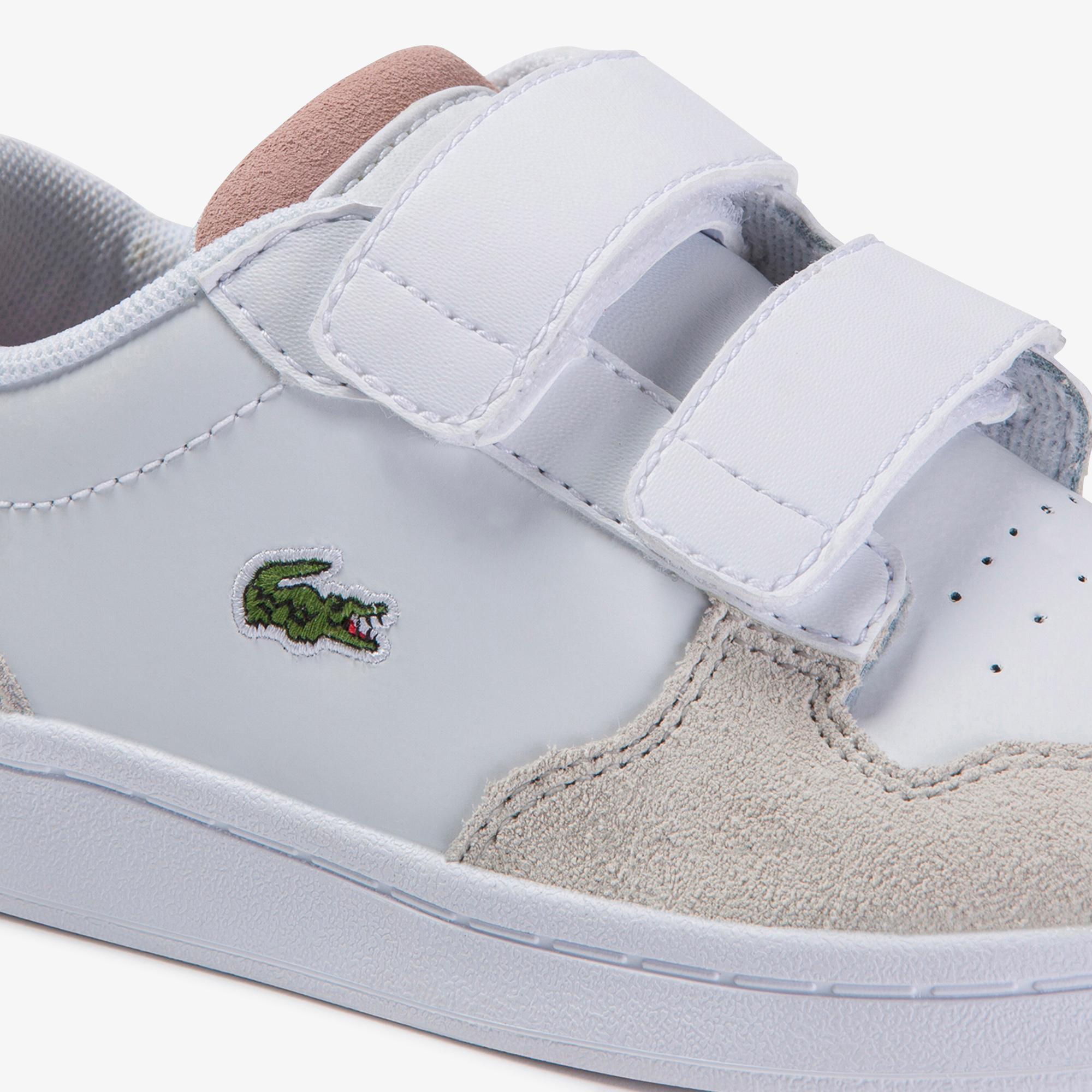 Lacoste Masters Cup 120 2 Sui Çocuk Beyaz - Pudra Deri Ayakkabı