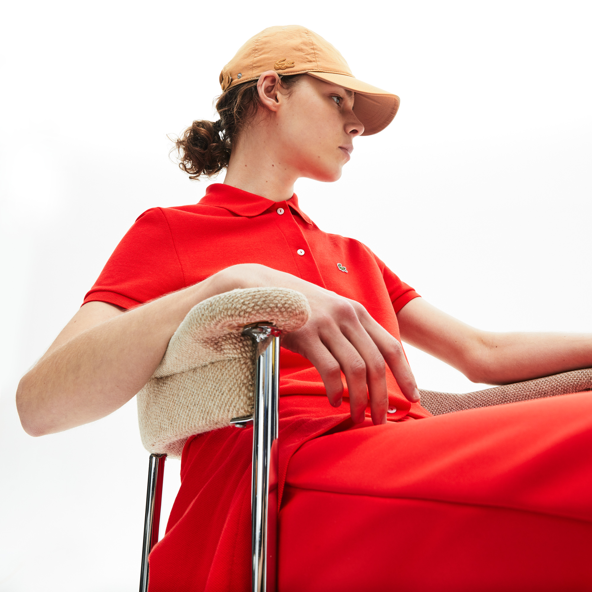 Lacoste Unisex Bej Şapka