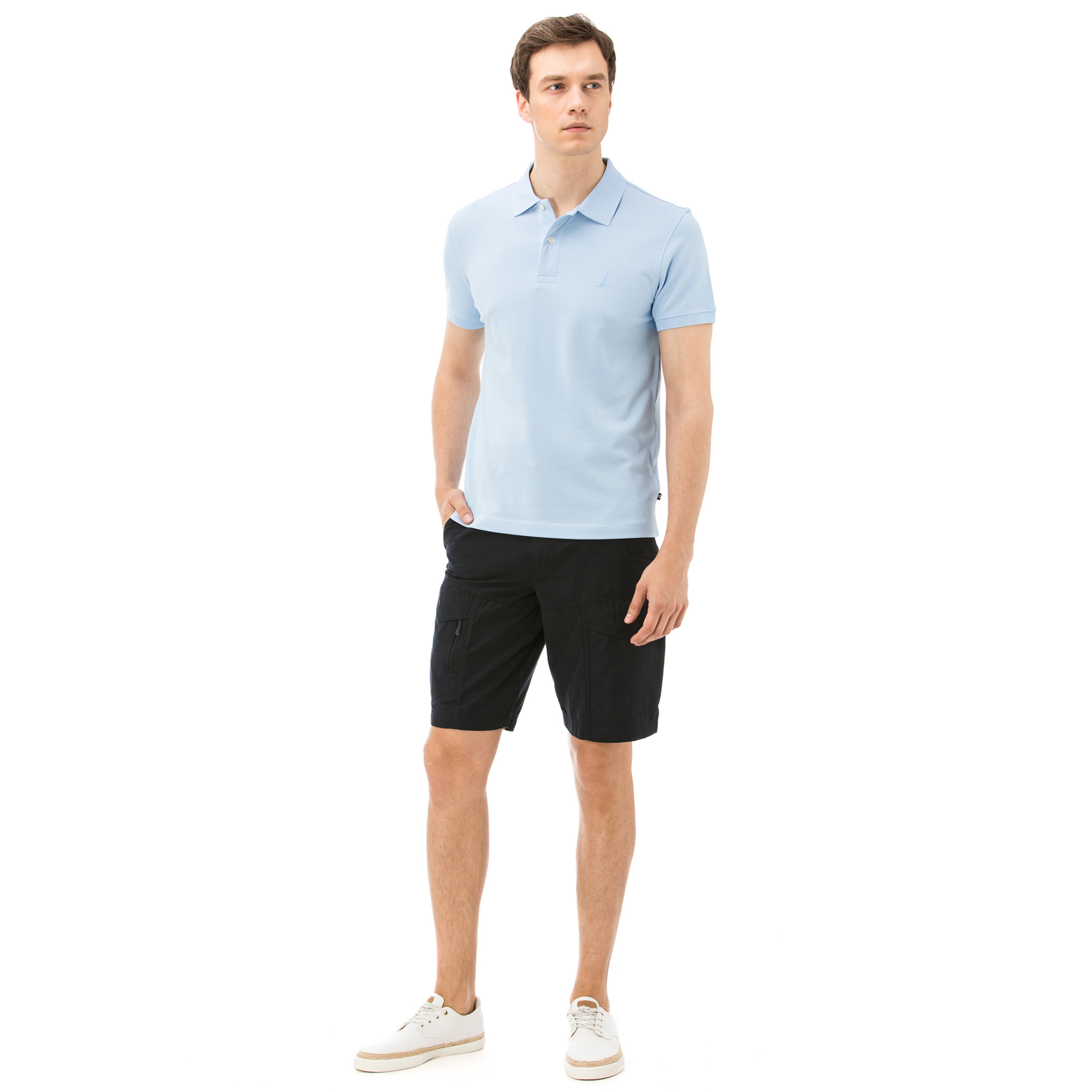 Nautica Erkek Siyah Bermuda