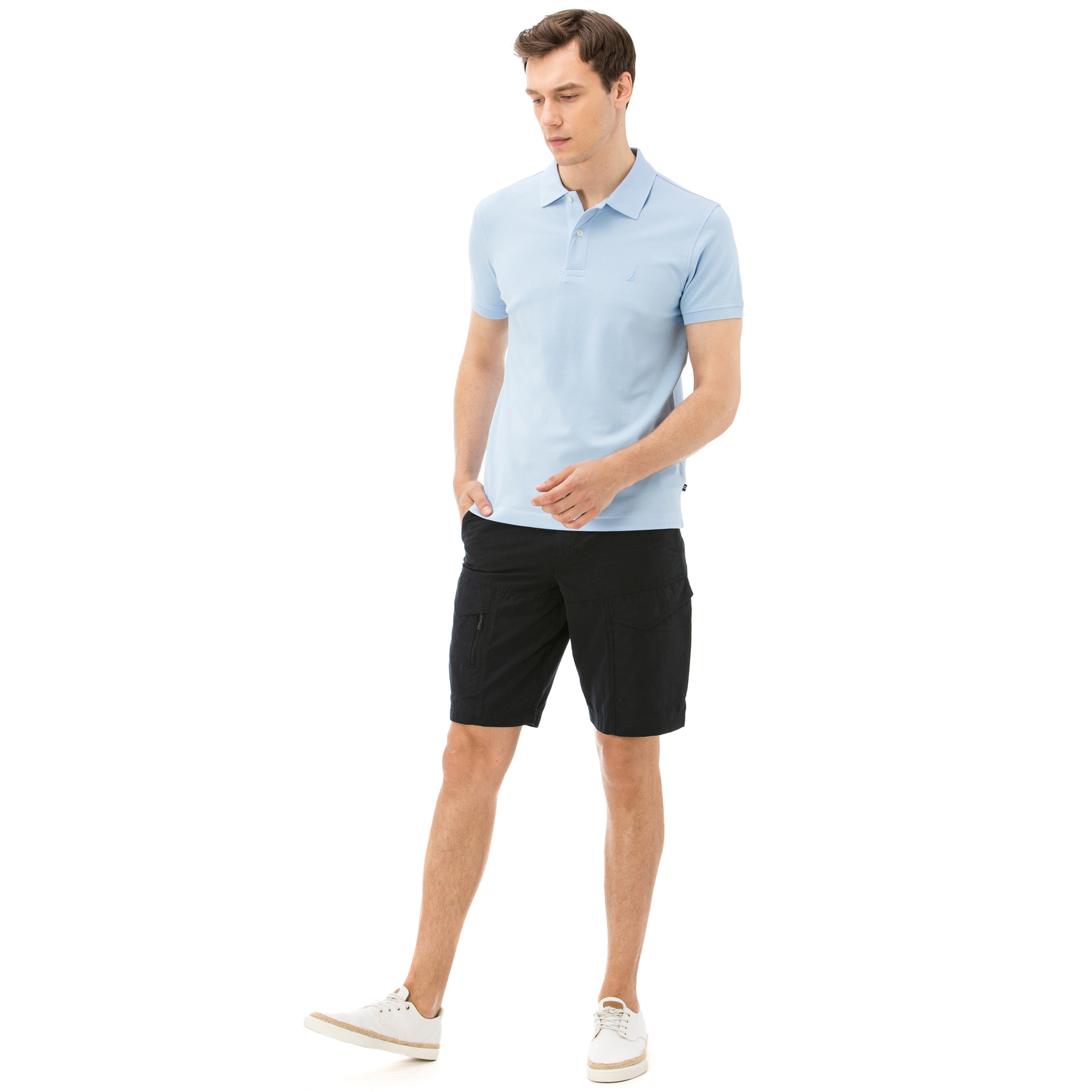 Nautica Erkek Siyah Bermuda