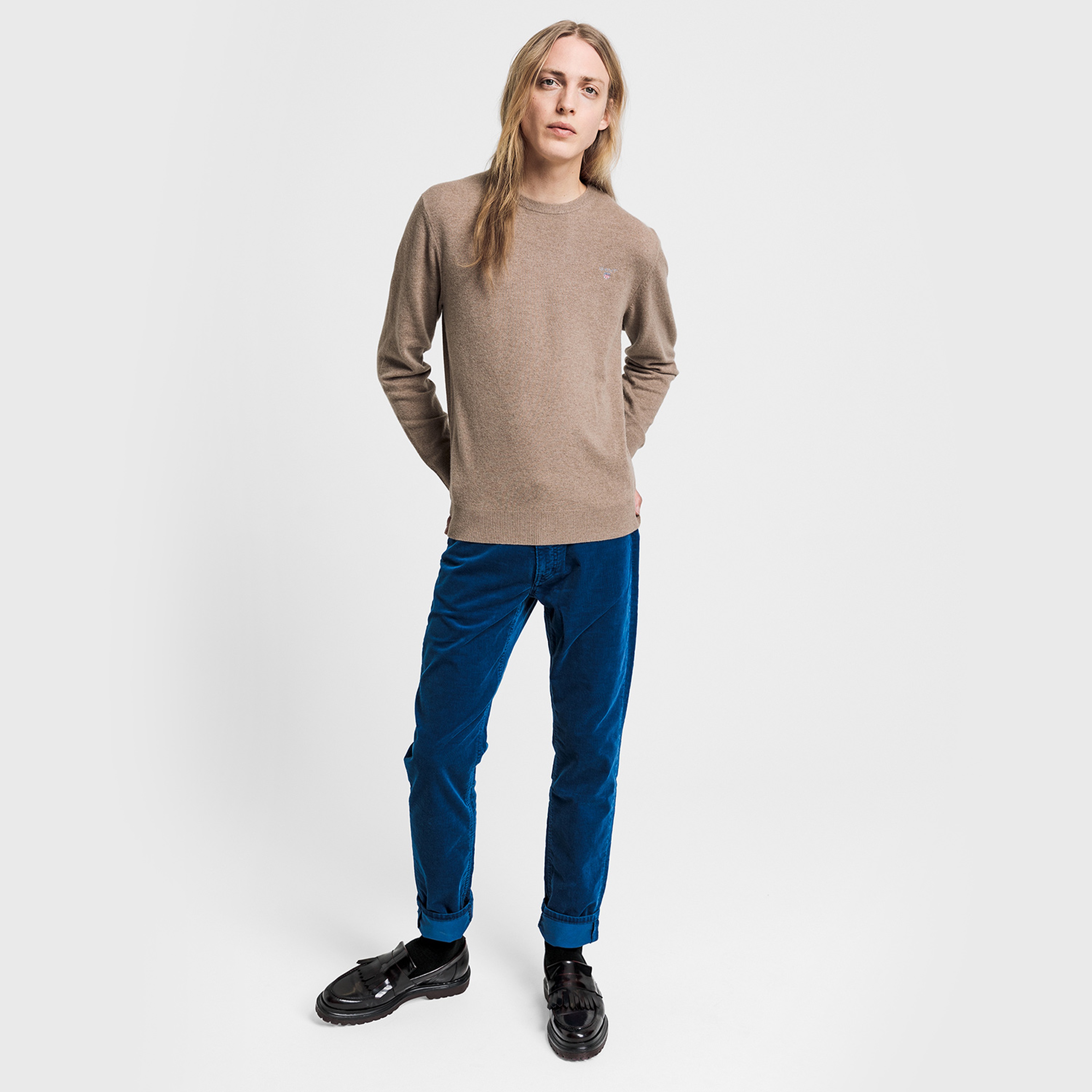 GANT Erkek Bej Triko Kazak