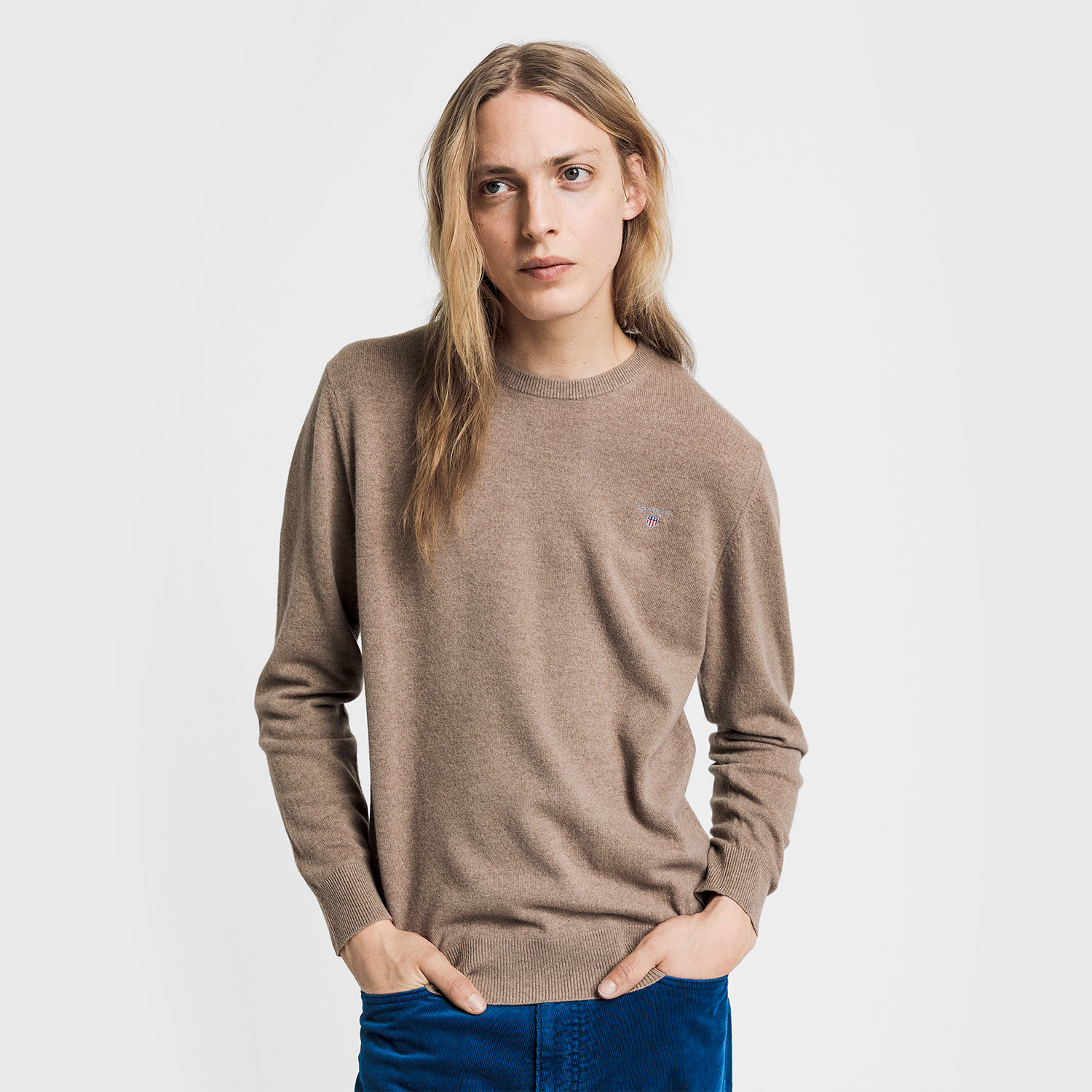 GANT Erkek Bej Triko Kazak