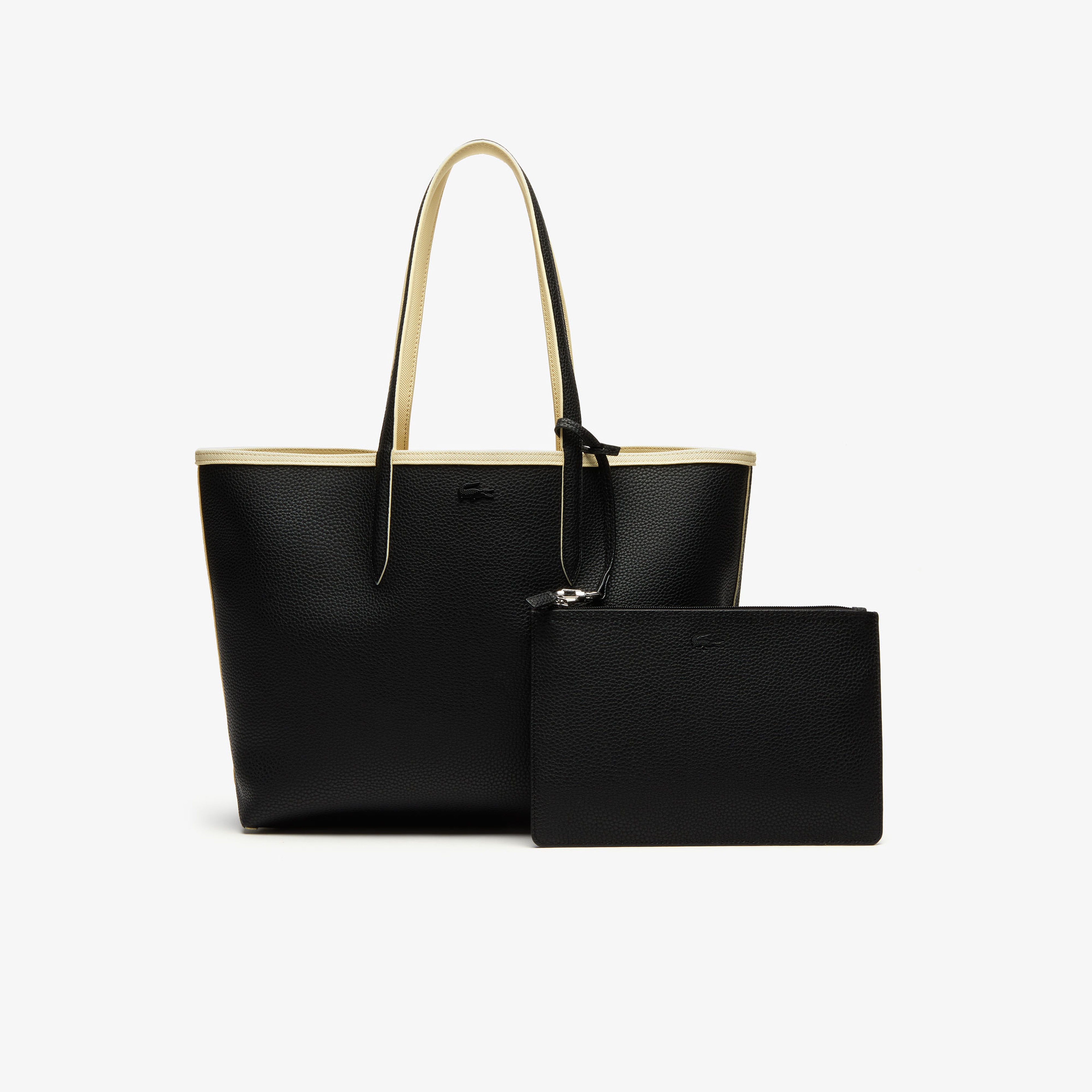 Lacoste Anna Bej - Siyah Alışveriş ÇantasıSTDNF2142AA| Occasion