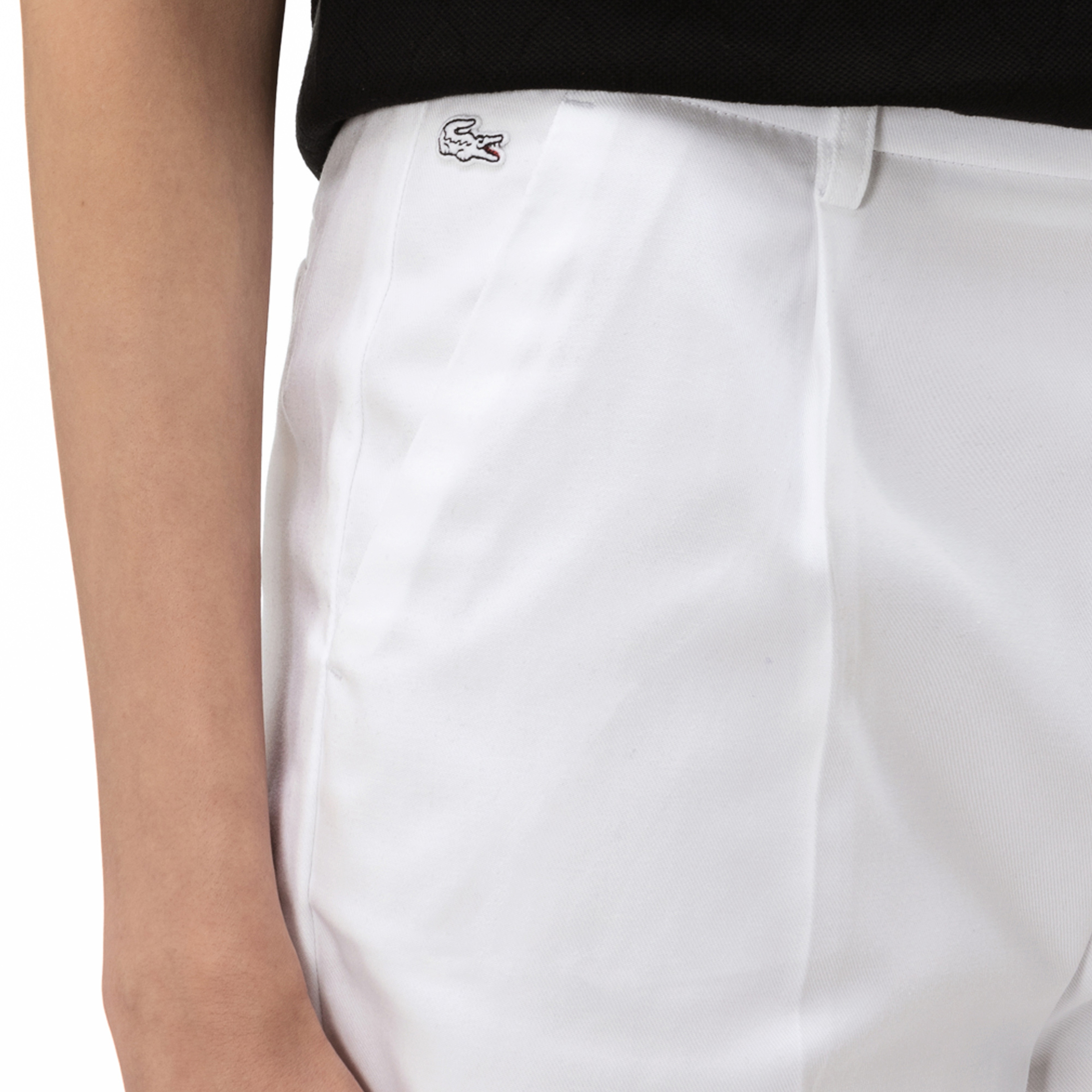 Lacoste Kadın Beyaz Şort