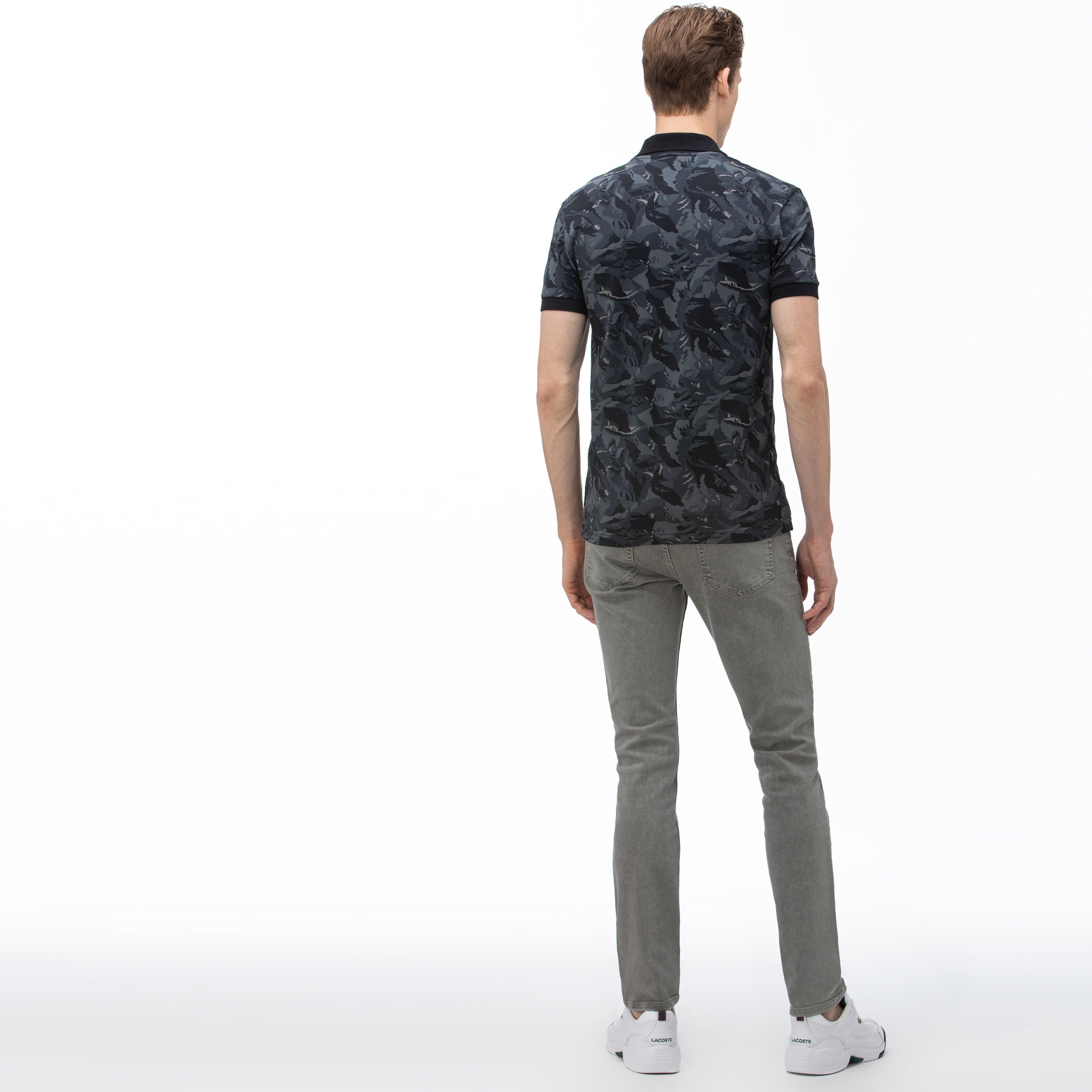 Lacoste Men's Slim Fit Stretch Denim 5-Pocket Jeans