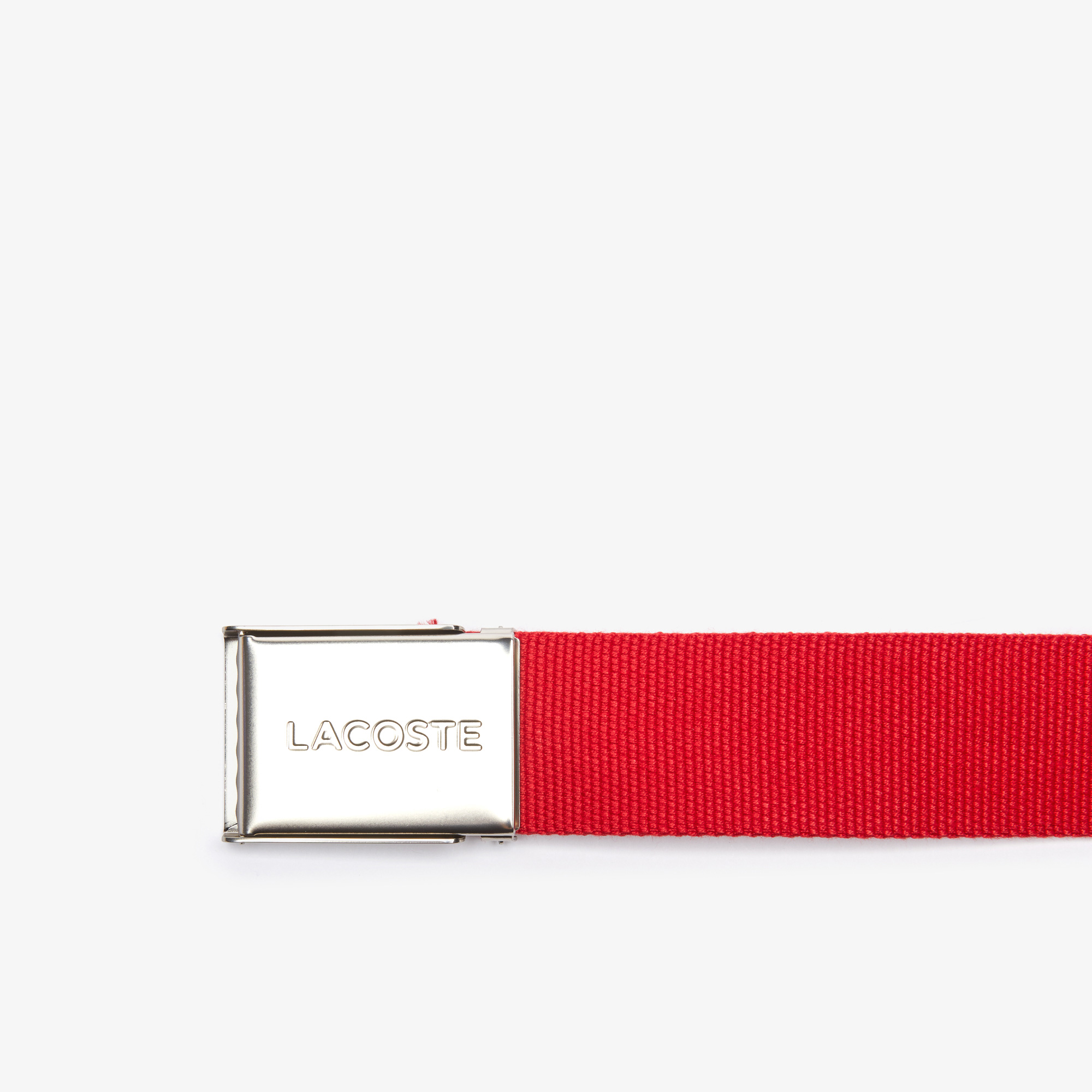 Lacoste L.12.12 Concept Erkek Kırmızı Kemer