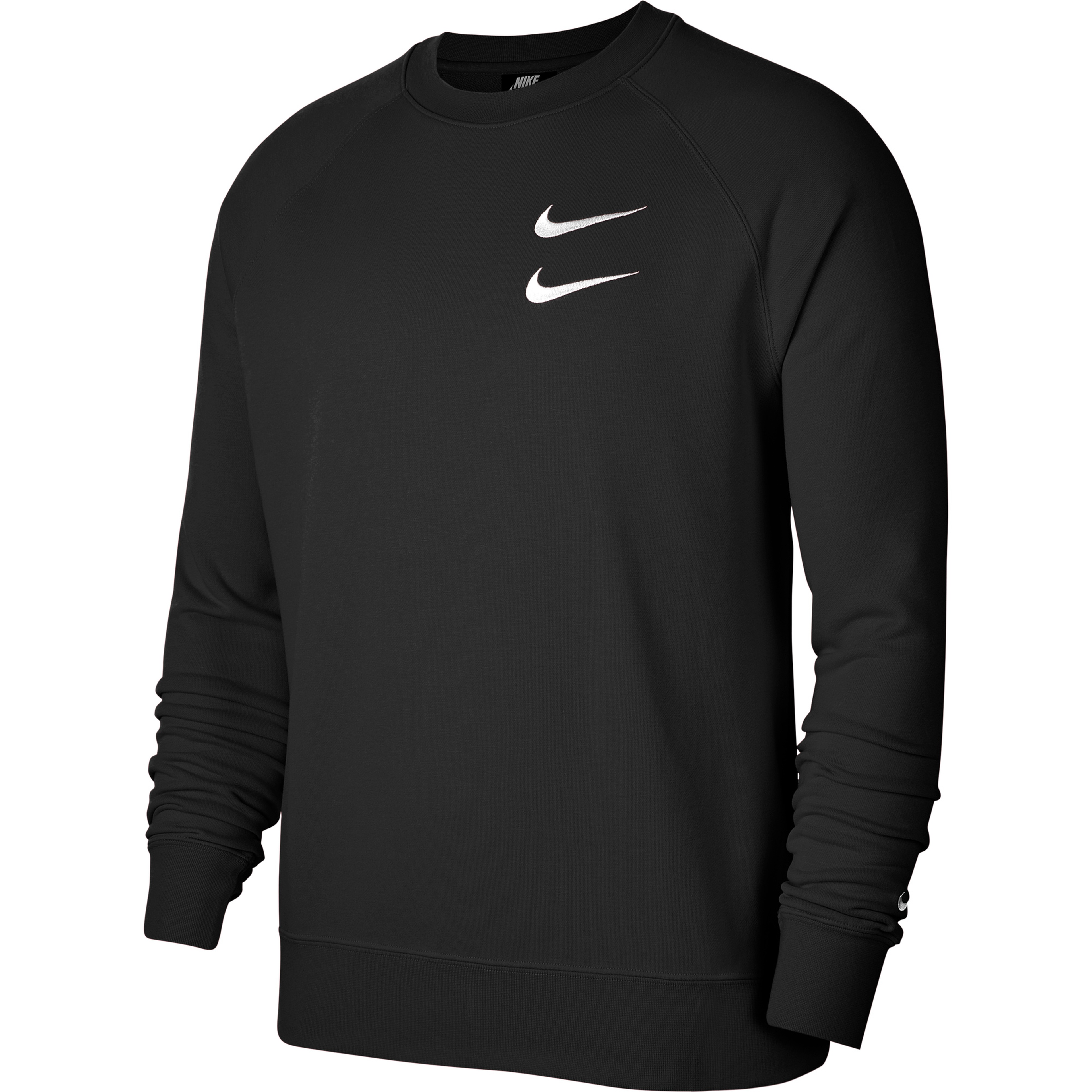 nike sportswear swoosh crew ft erkek sweatshirt