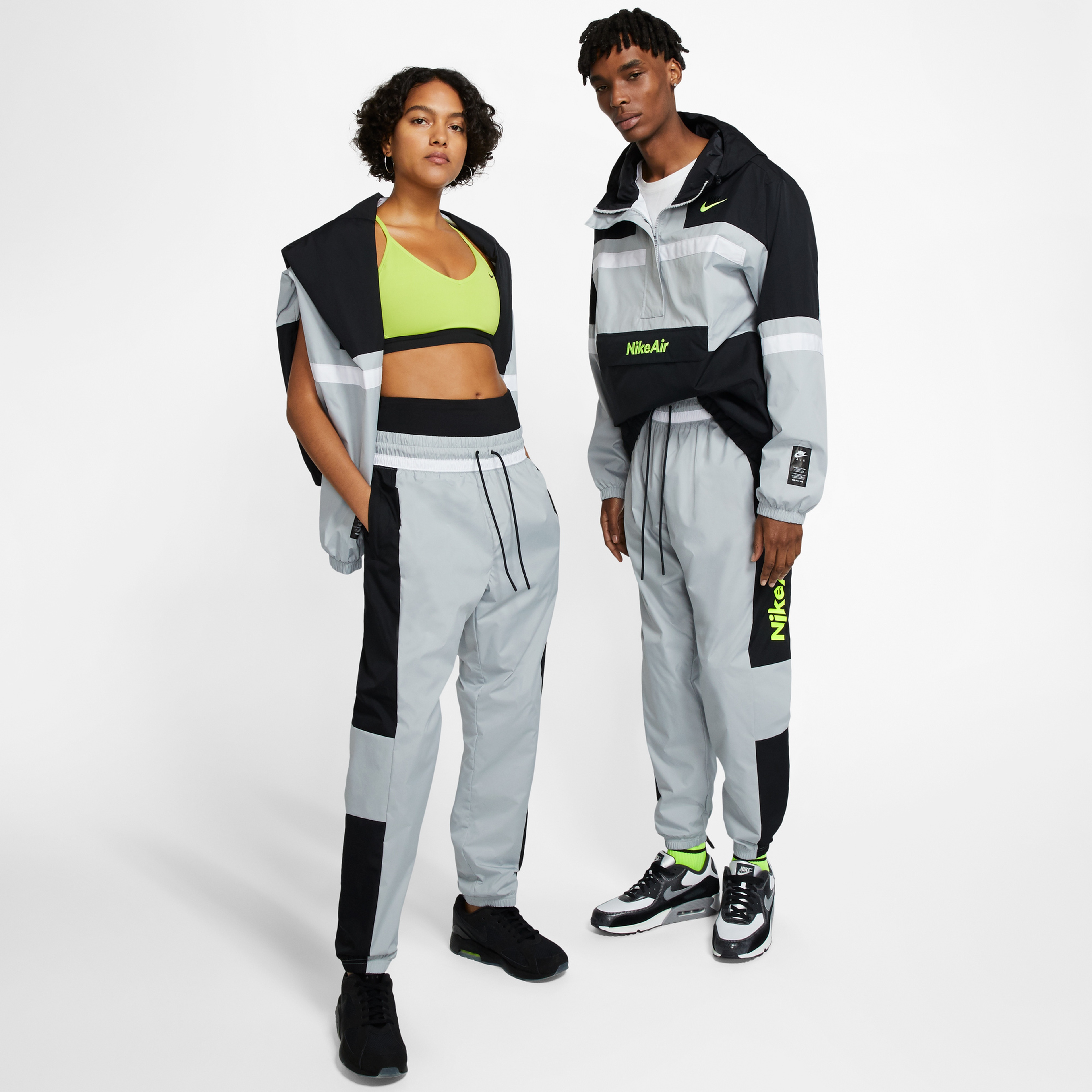 Nike Sportswear Air Erkek Gri Eşofman Altı
