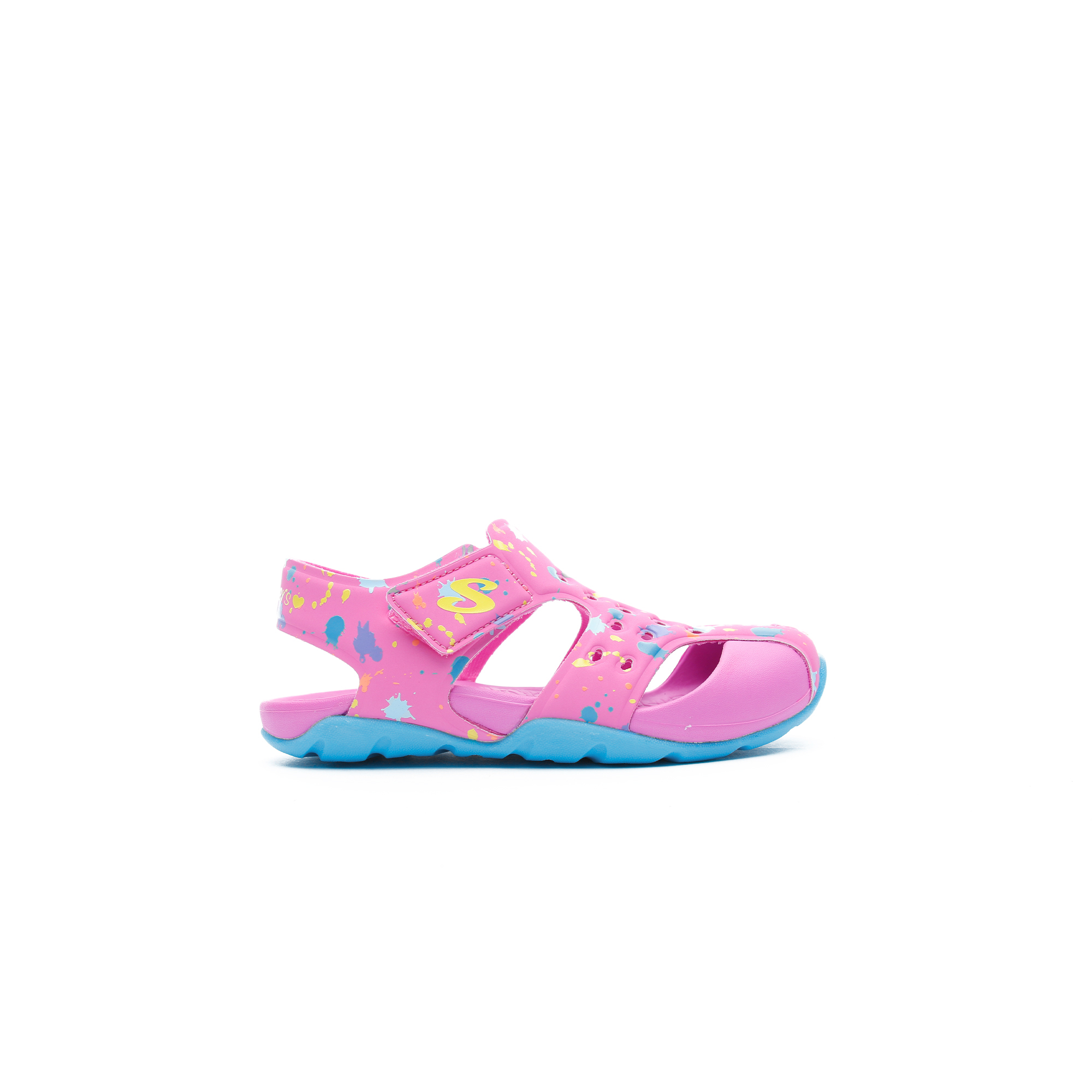 Skechers Side Wave Çocuk Pembe Sandalet