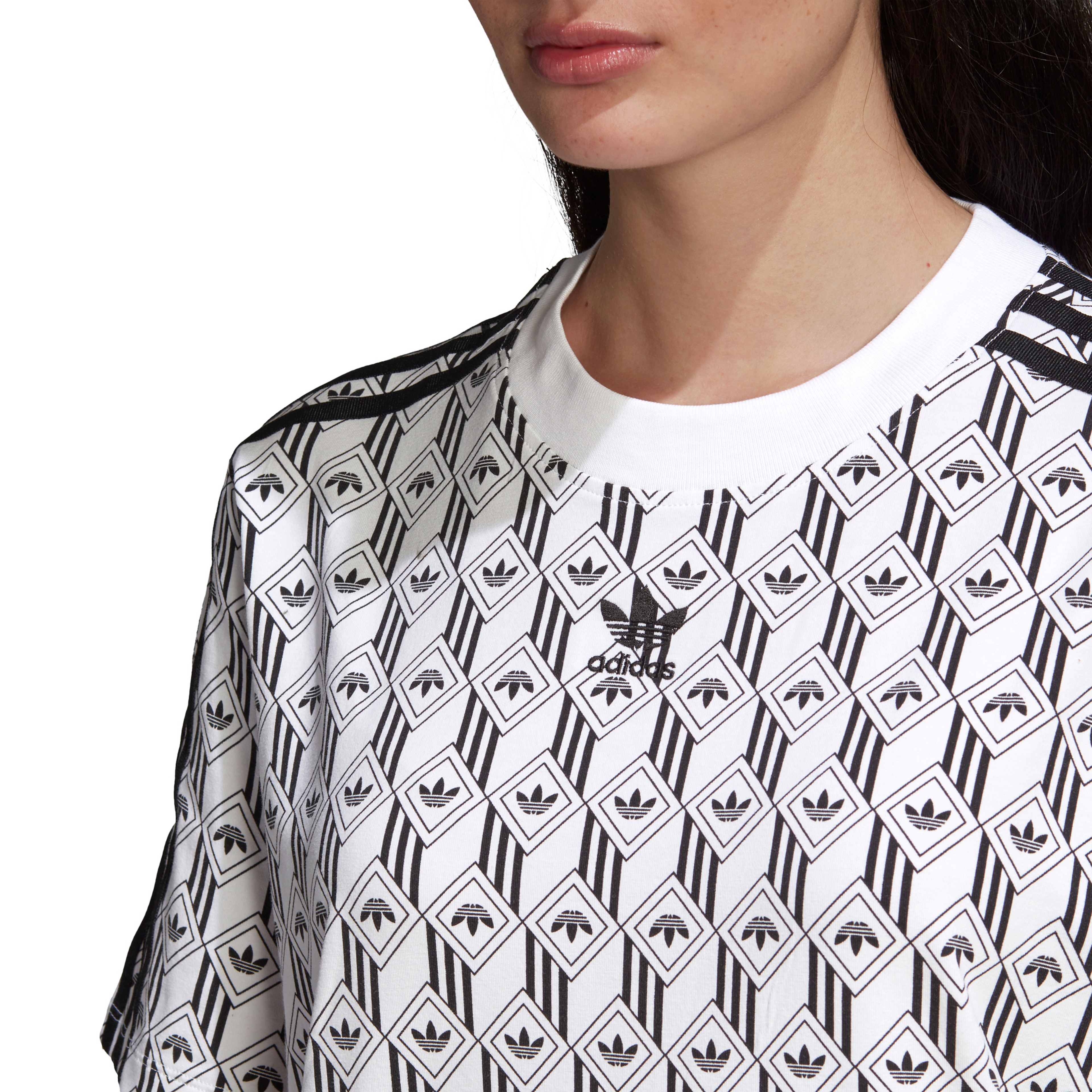 adidas Kadın Beyaz Tişört Elbise