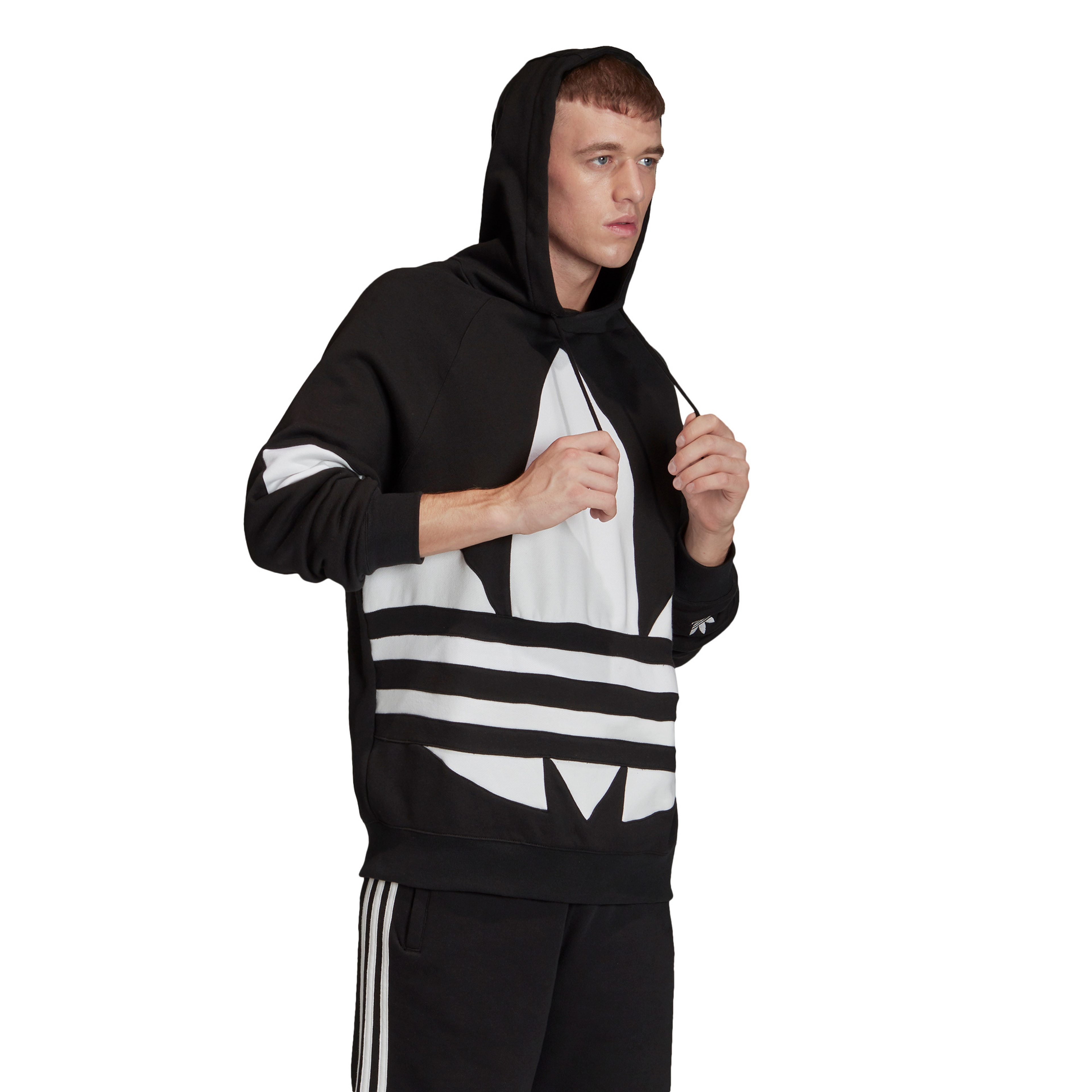 adidas BG Trefoil Erkek Siyah Sweatshirt