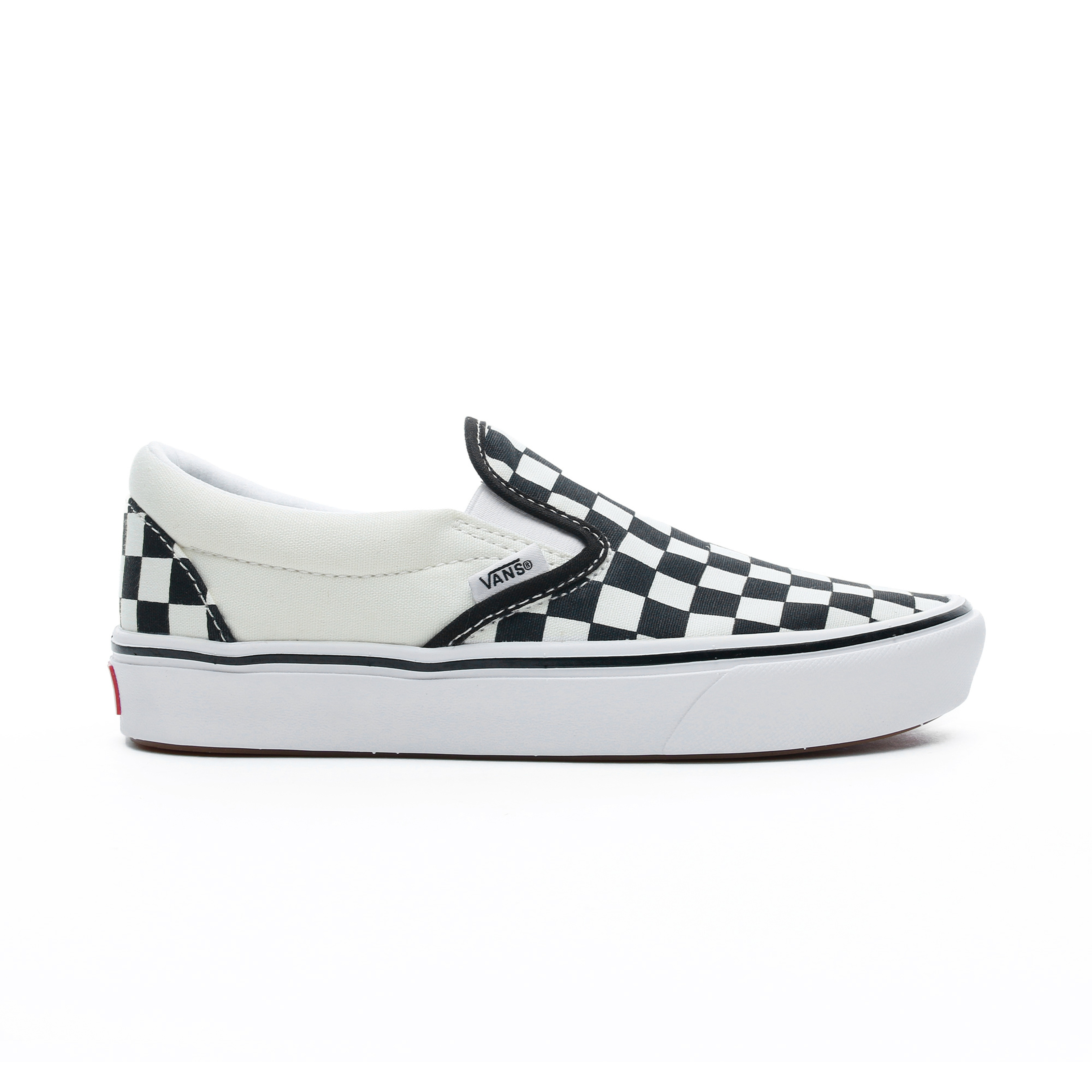 Vans ComfyCush Slip-On Unisex Siyah Damalı Sneaker
