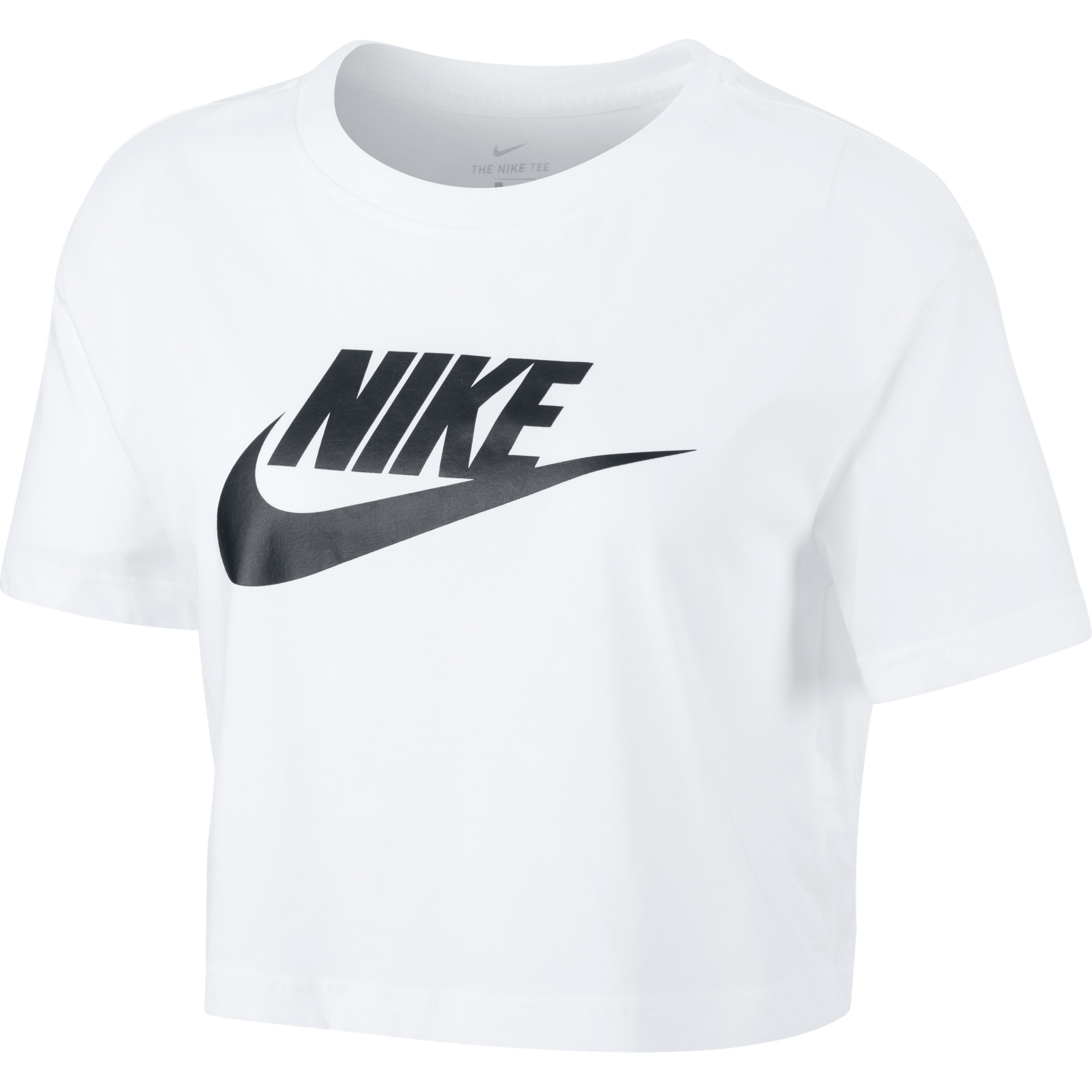 Nike Sportswear Essential Crop Kadın Beyaz T-Shirt